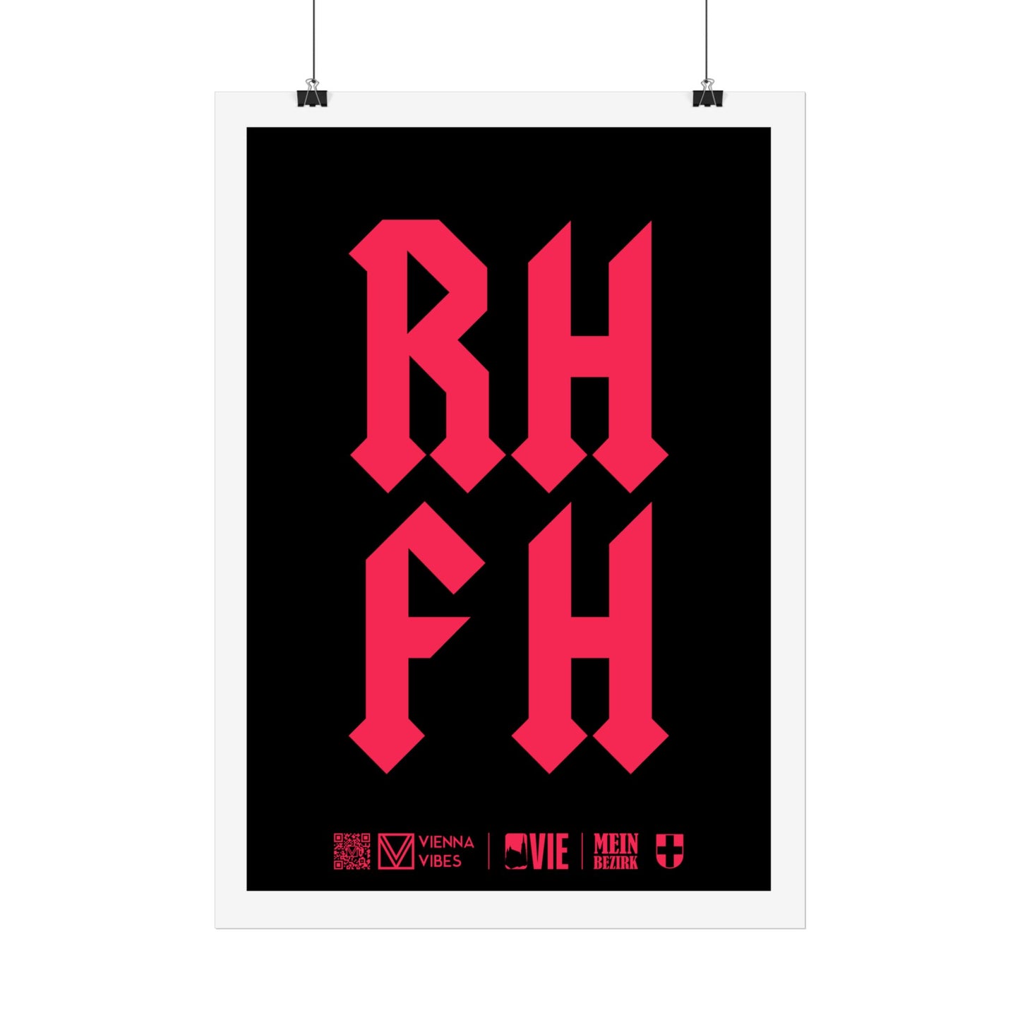 15 - Team Rudolfsheim Monogramm Art Print