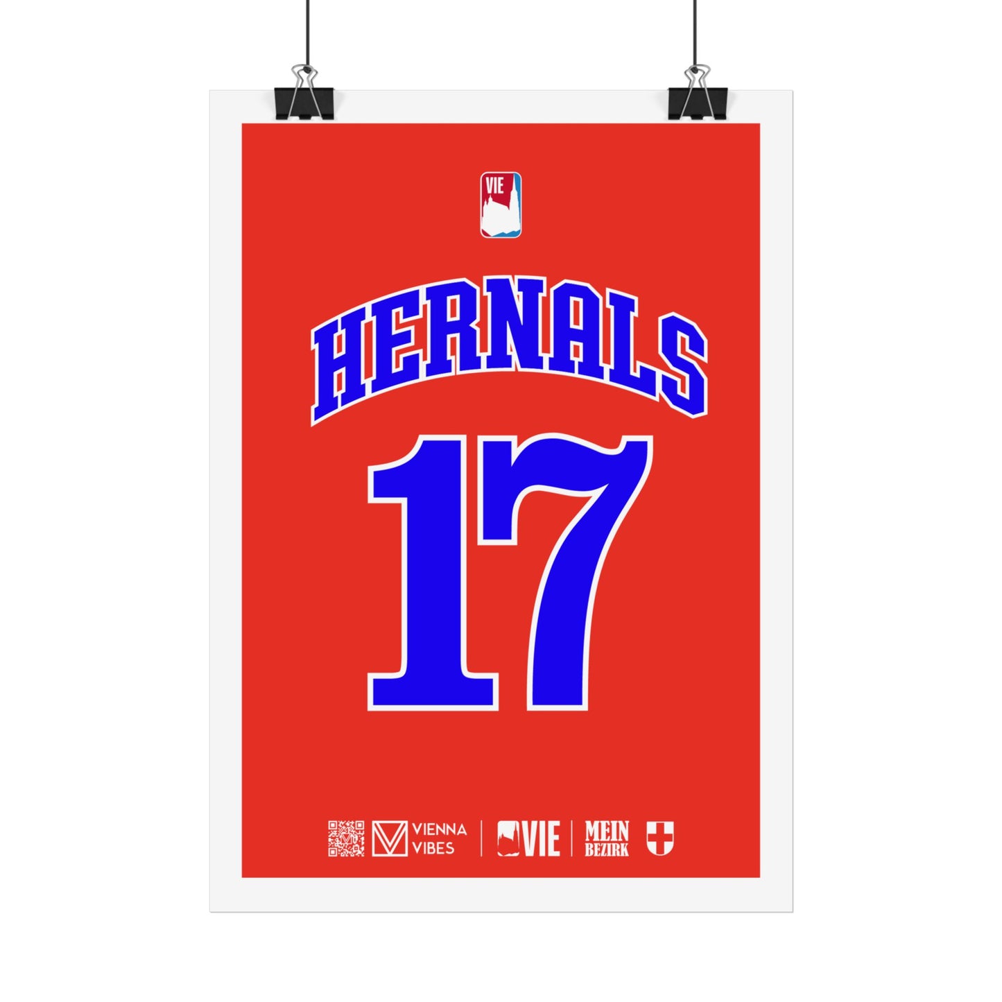 17 - Team Hernals - Trikot Art Print