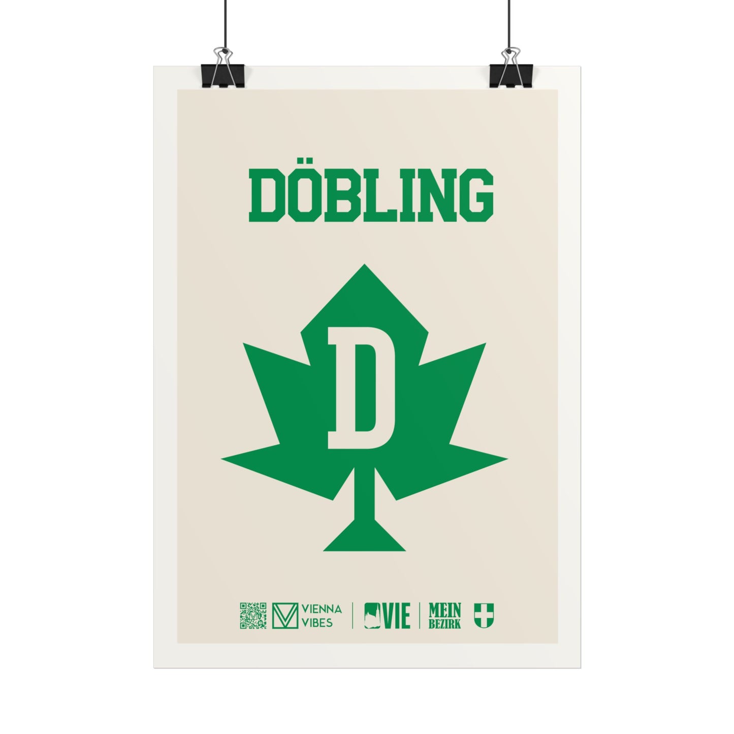 19 - Team Döbling Monogramm Art Print