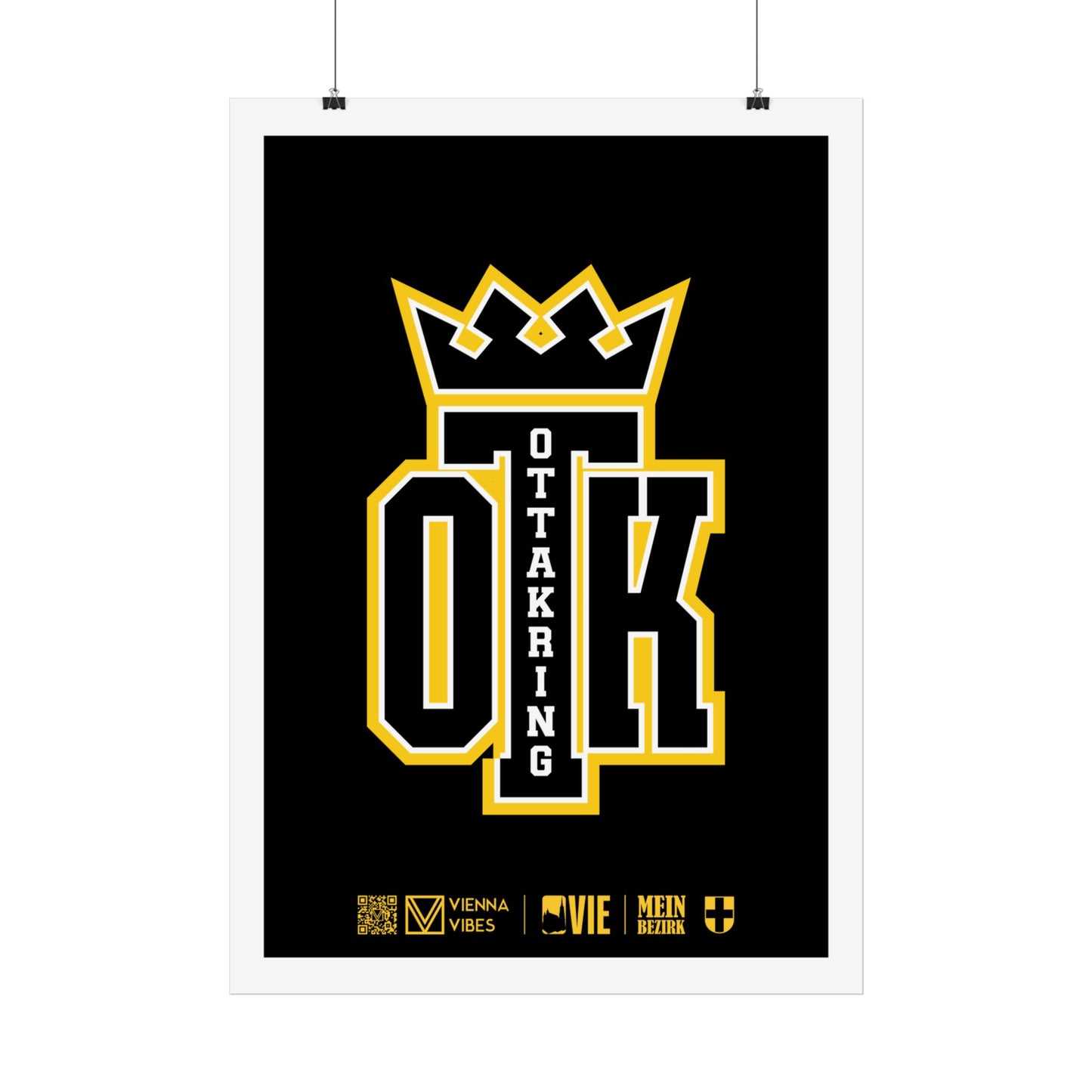 16 - Team Ottakring Monogramm Art Print