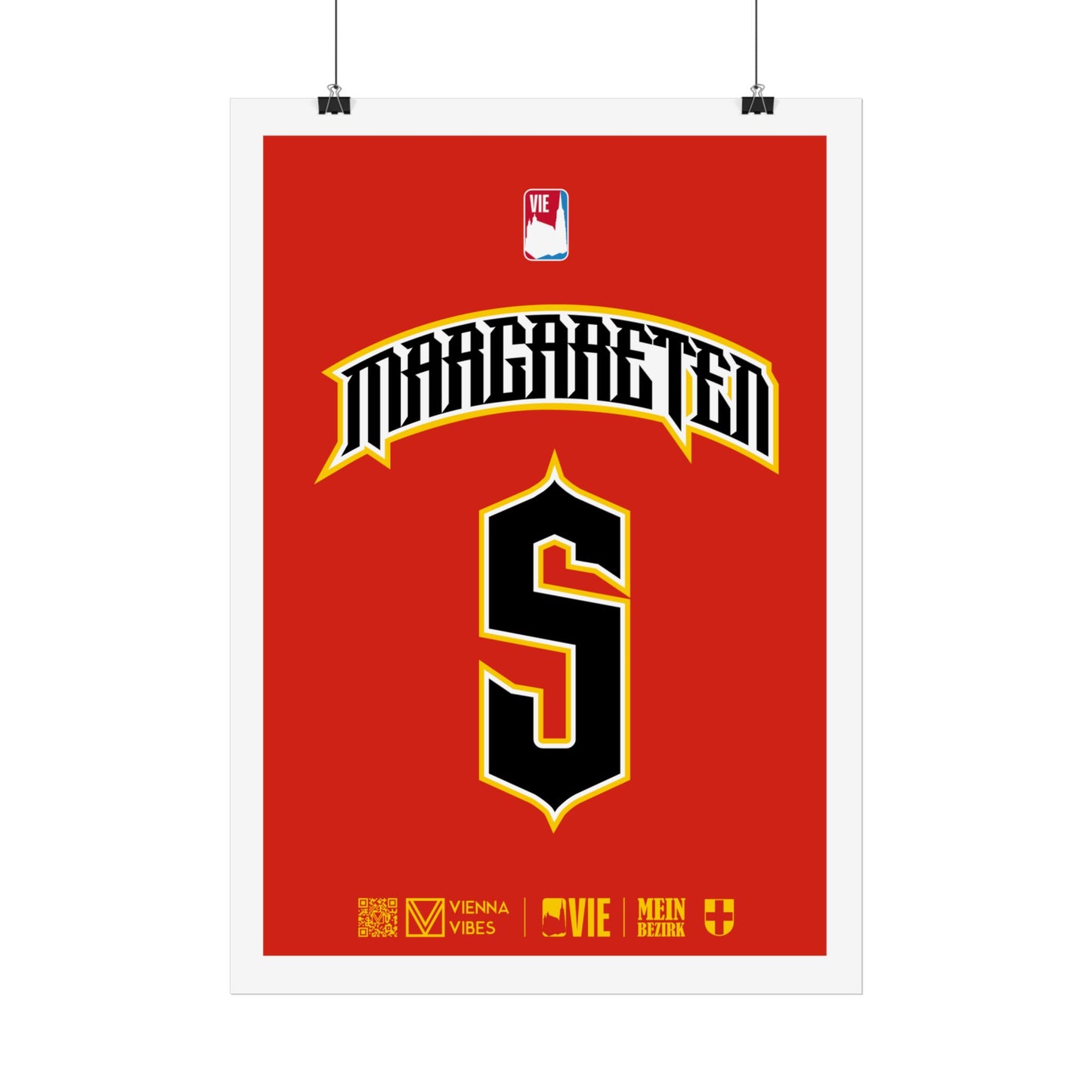 05 - Team Margareten - Trikot Art Print