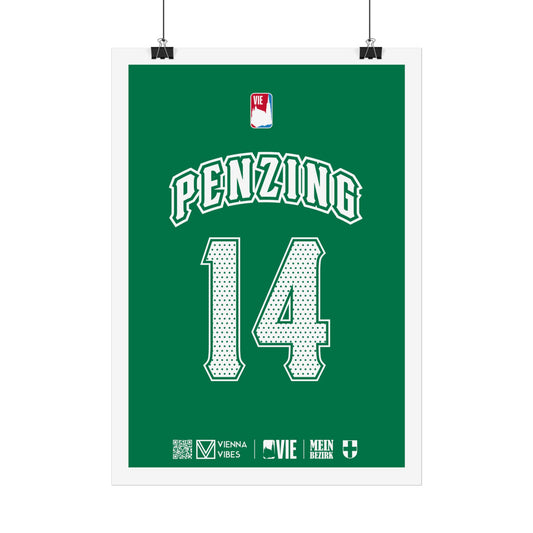 14 - Team Penzing - Trikot Art Print