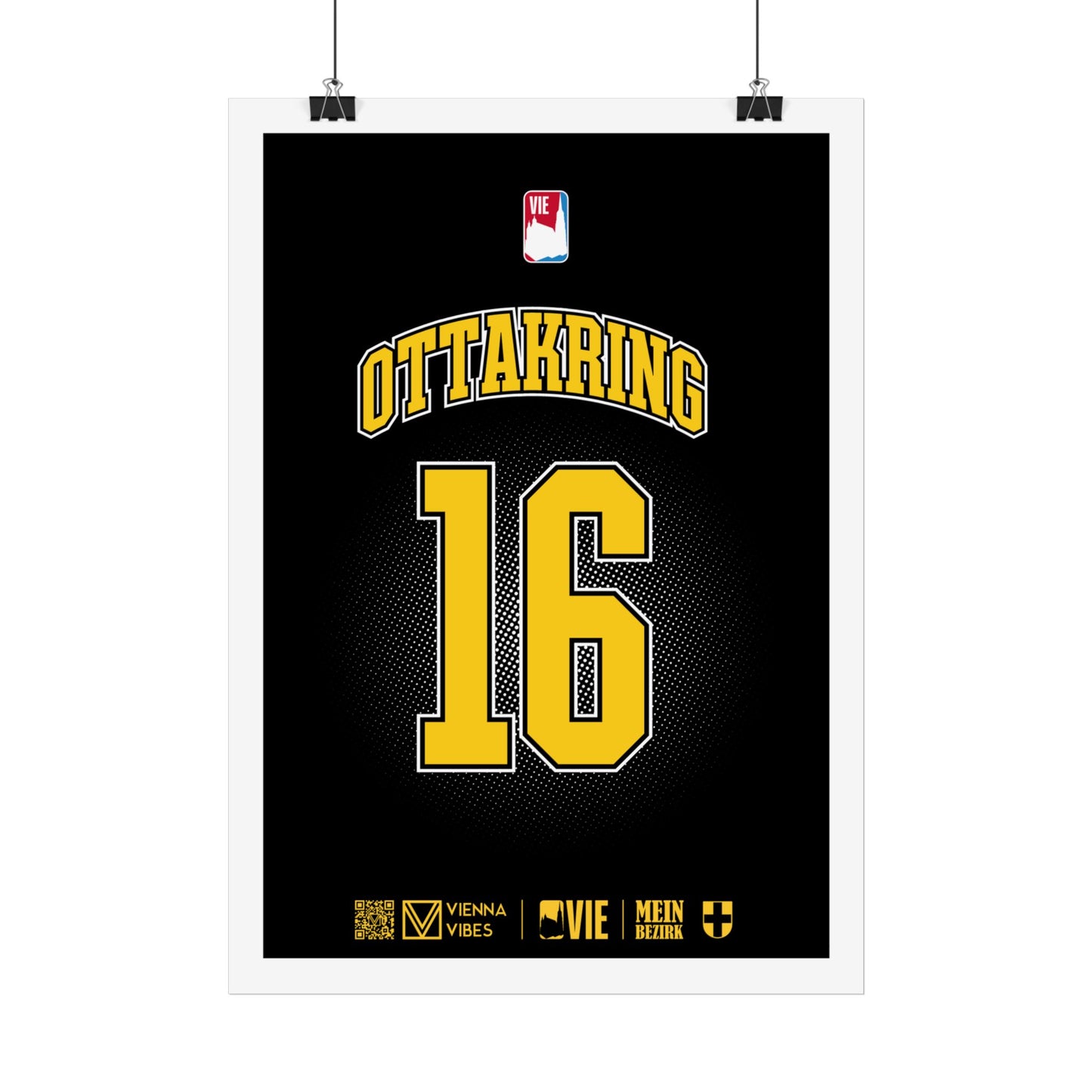 16 - Team Ottakring - Trikot Art Print