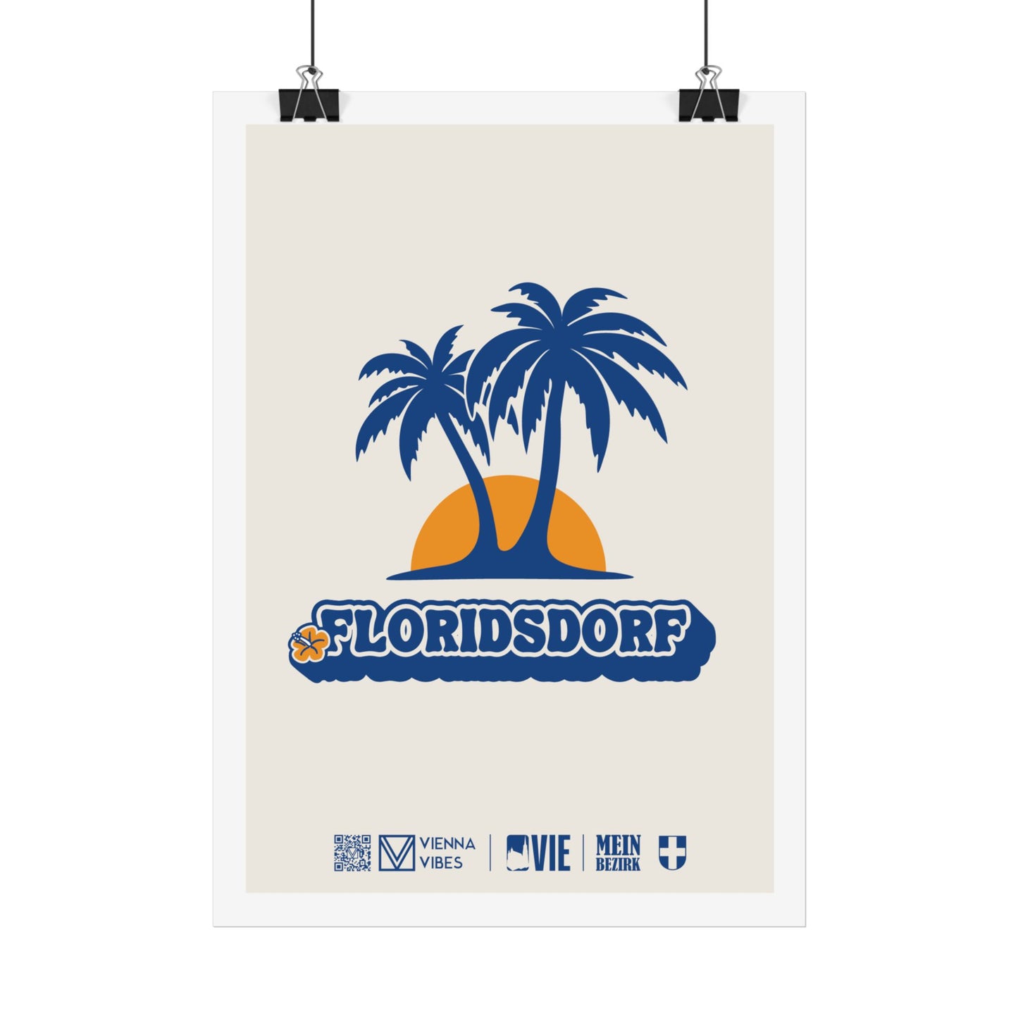 21 - Team Floridsdorf Maskottchen/Logo Art Print