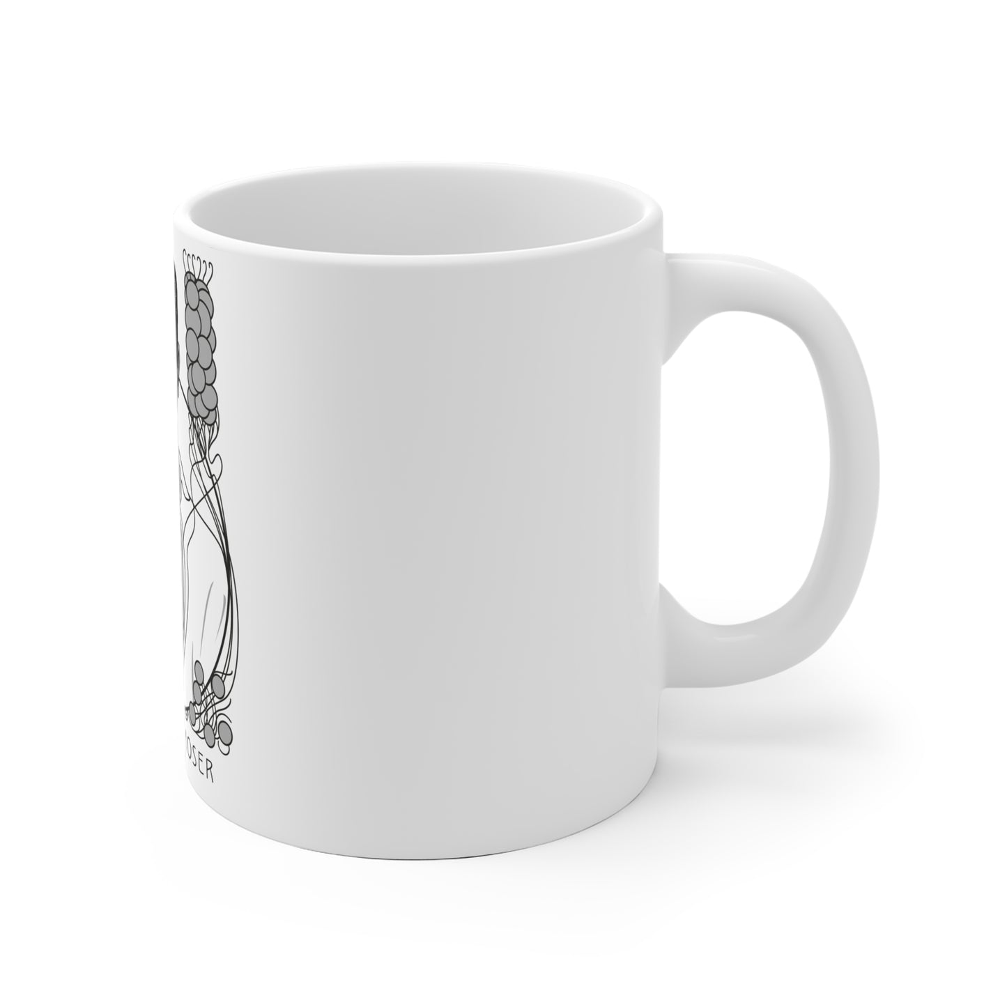 Koloman Moser Selbstportrait - Tasse