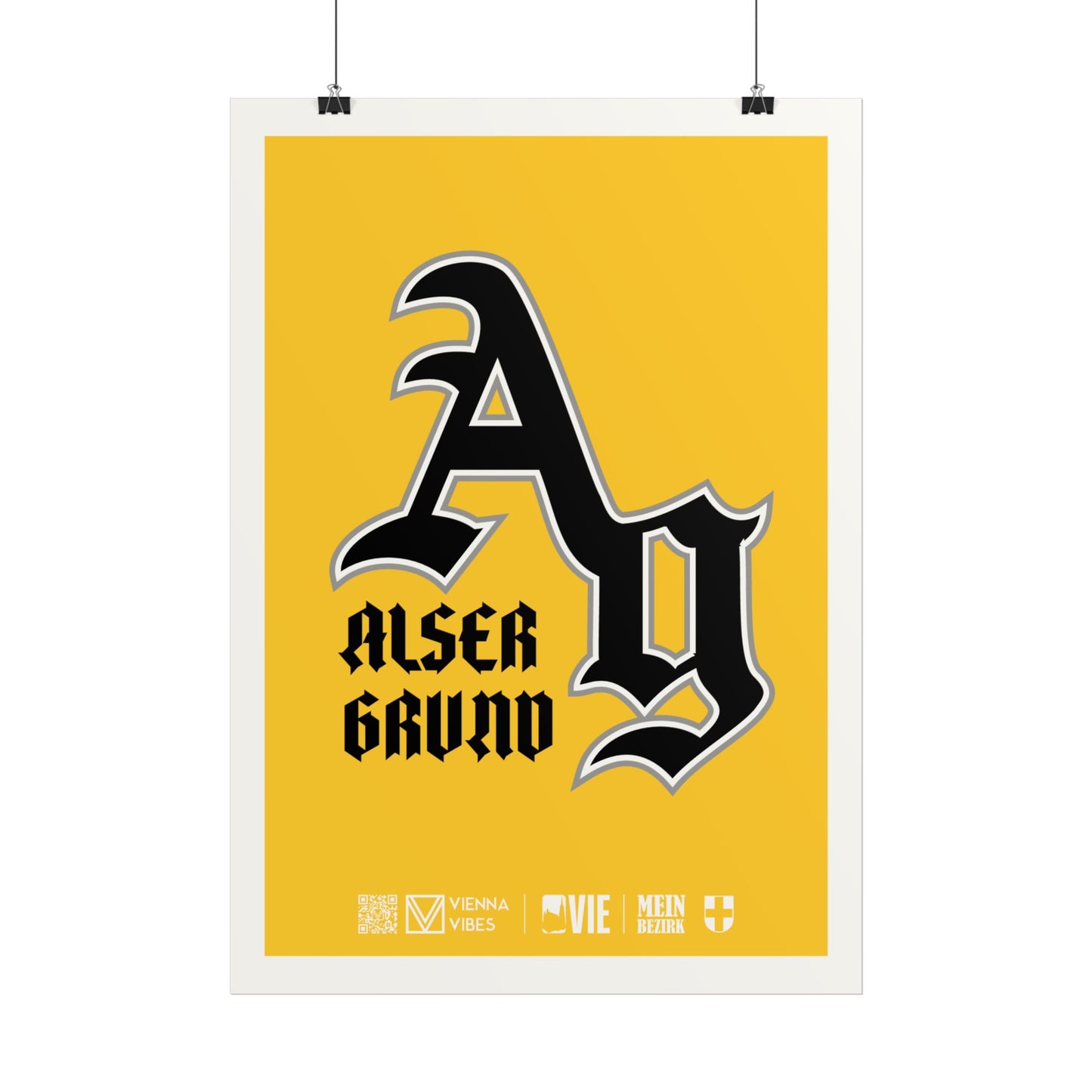 09 - Team Alsergrund Monogramm Art Print