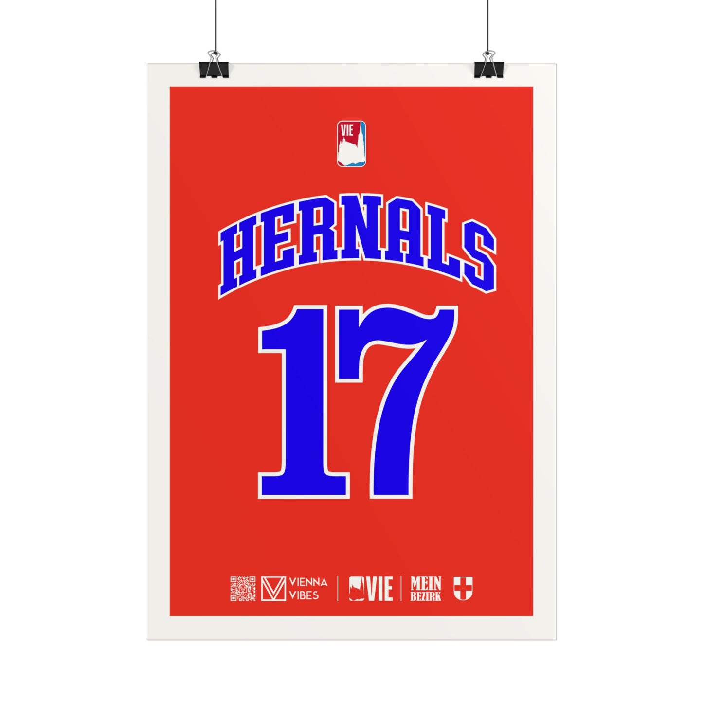 17 - Team Hernals - Trikot Art Print