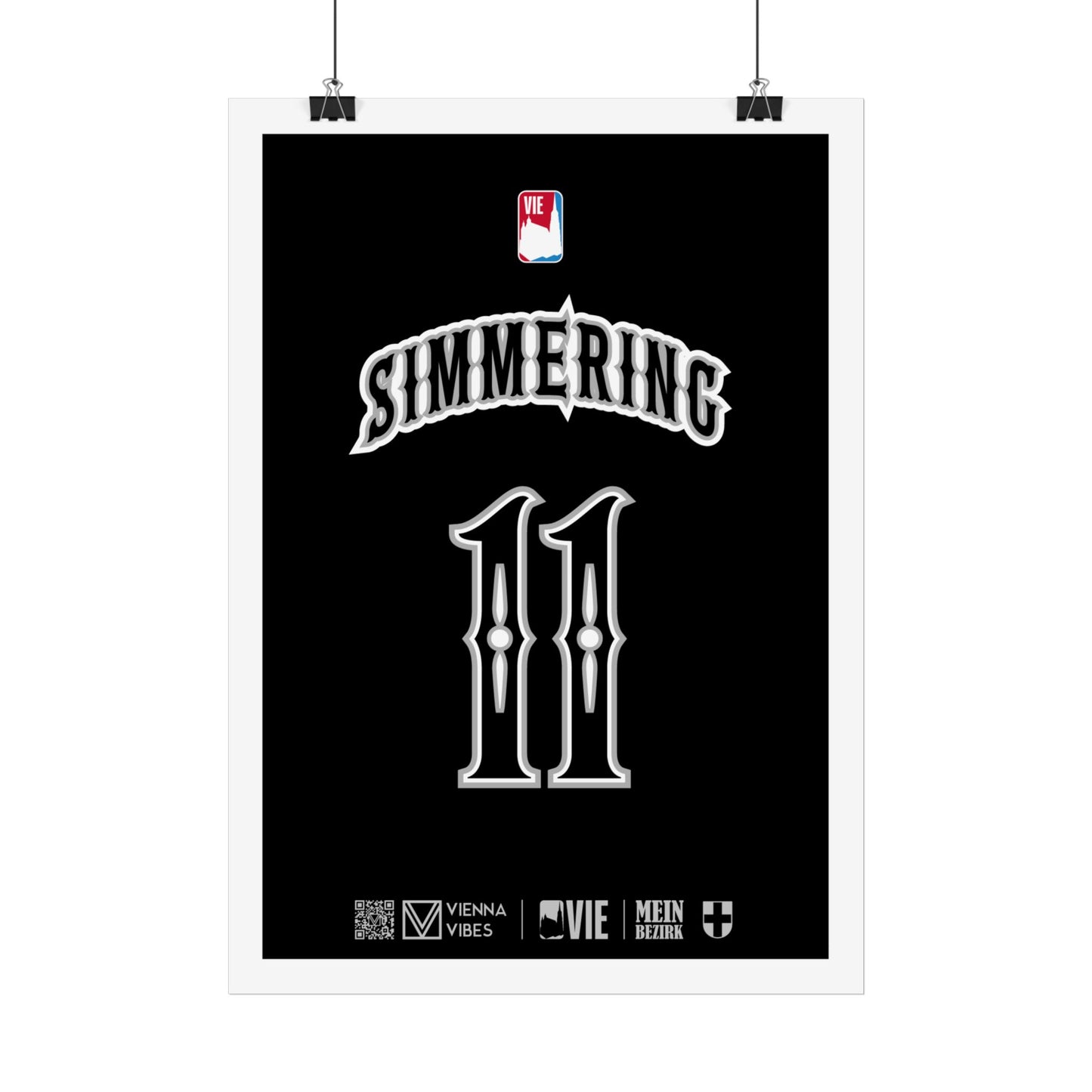 11 - Team Simmering - Trikot Art Print