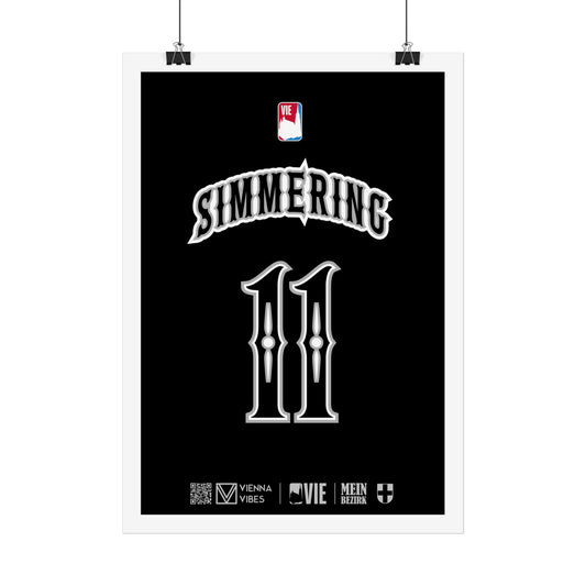 11 - Team Simmering - Trikot Art Print