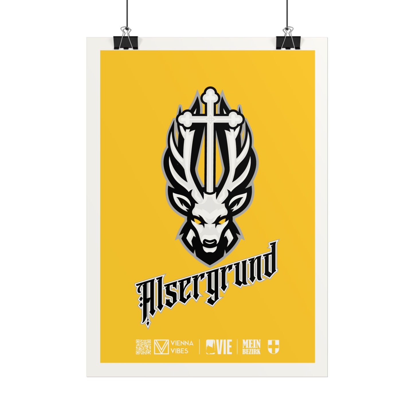 09 - Team Alsergrund Maskottchen/Logo Art Print