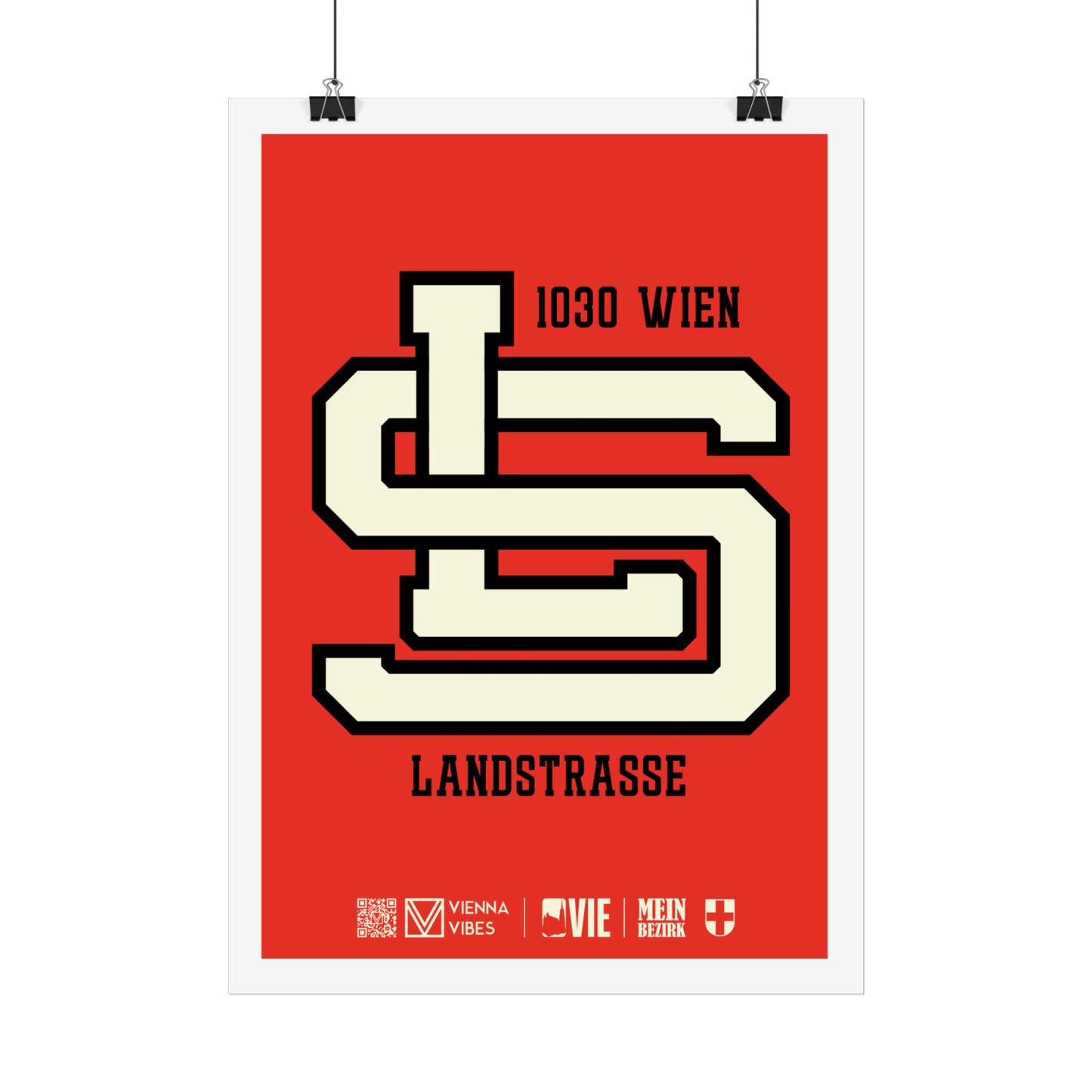 03 - Team Landstraße Monogramm Art Print