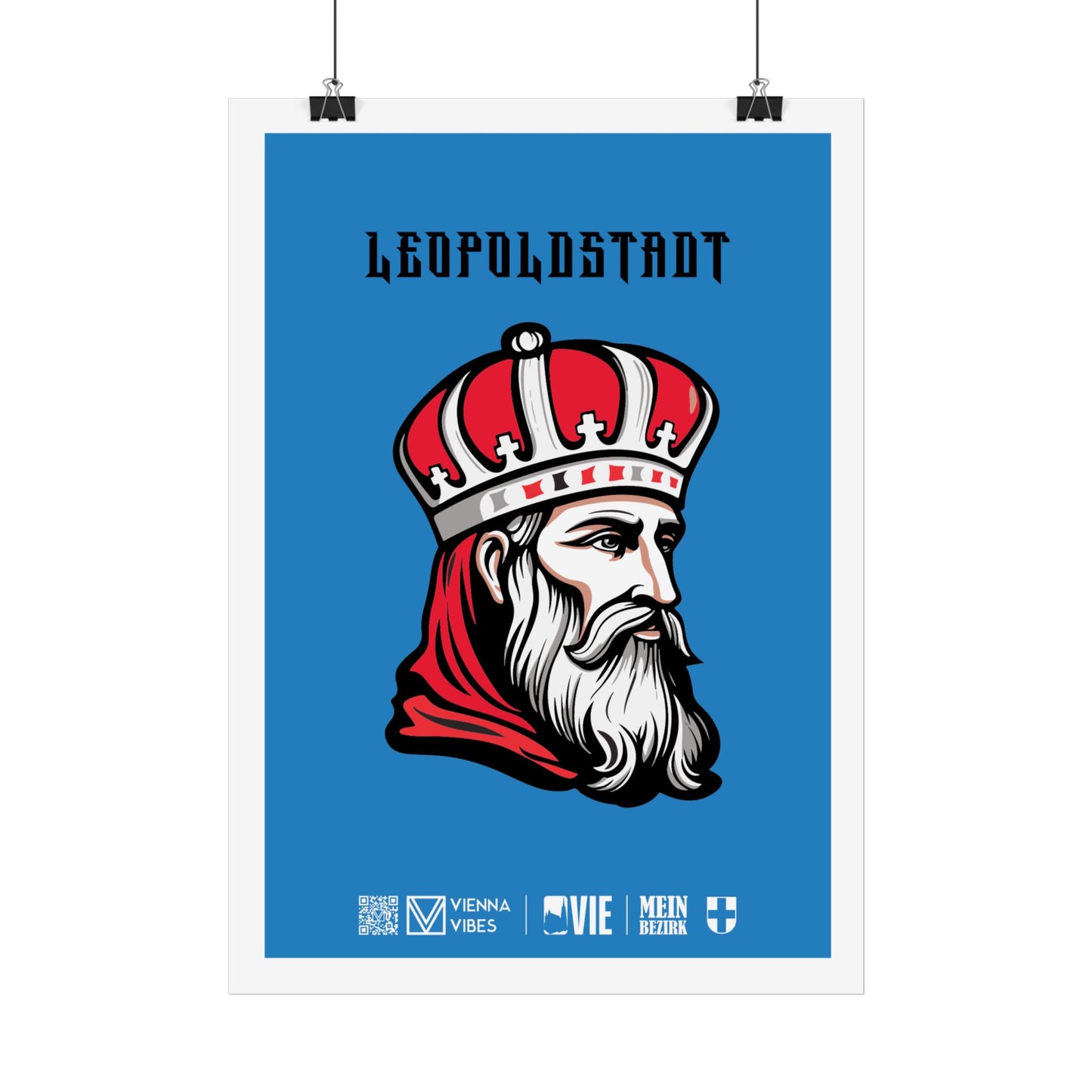 02 - Team Leopoldstadt Maskottchen/Logo Art Print