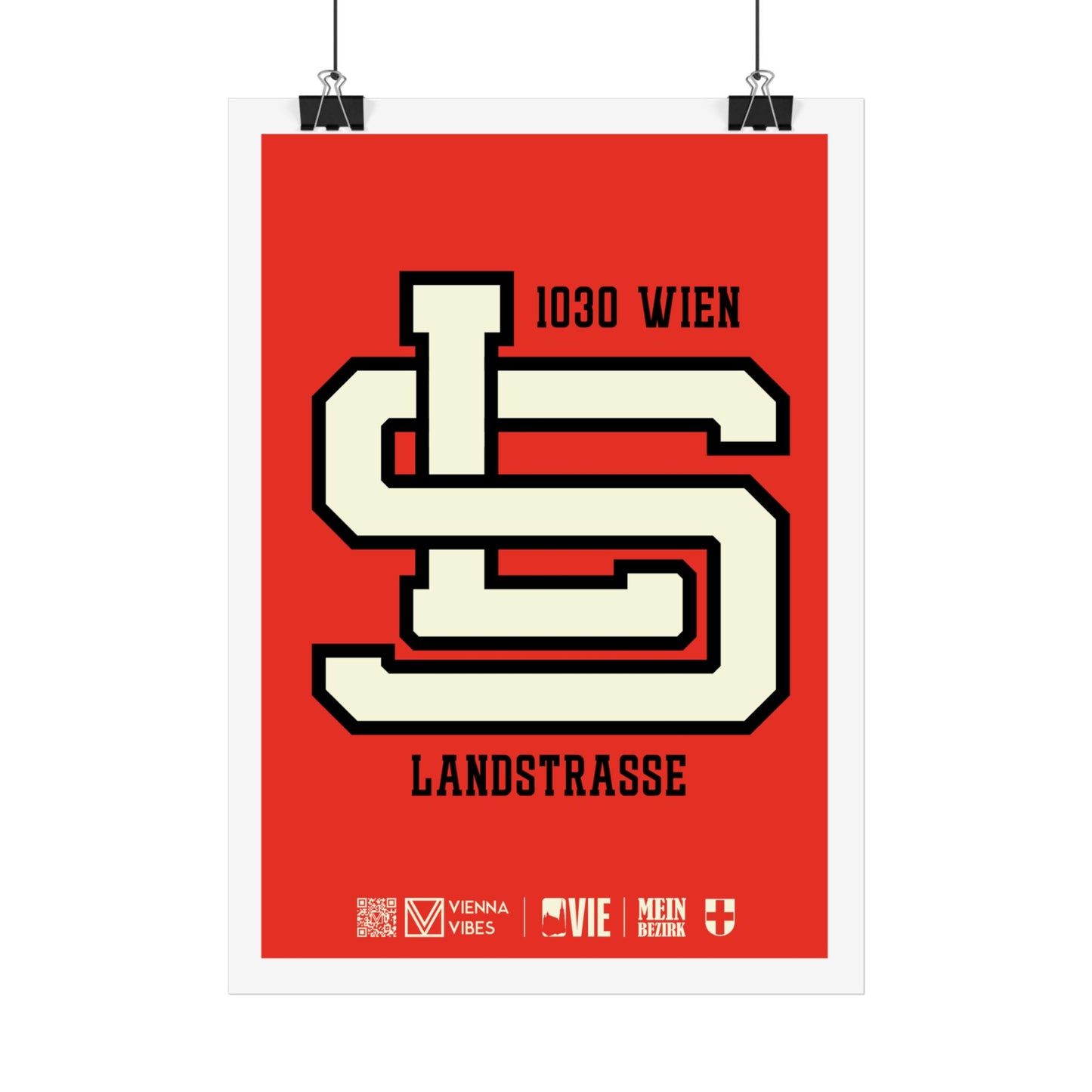 03 - Team Landstraße Monogramm Art Print