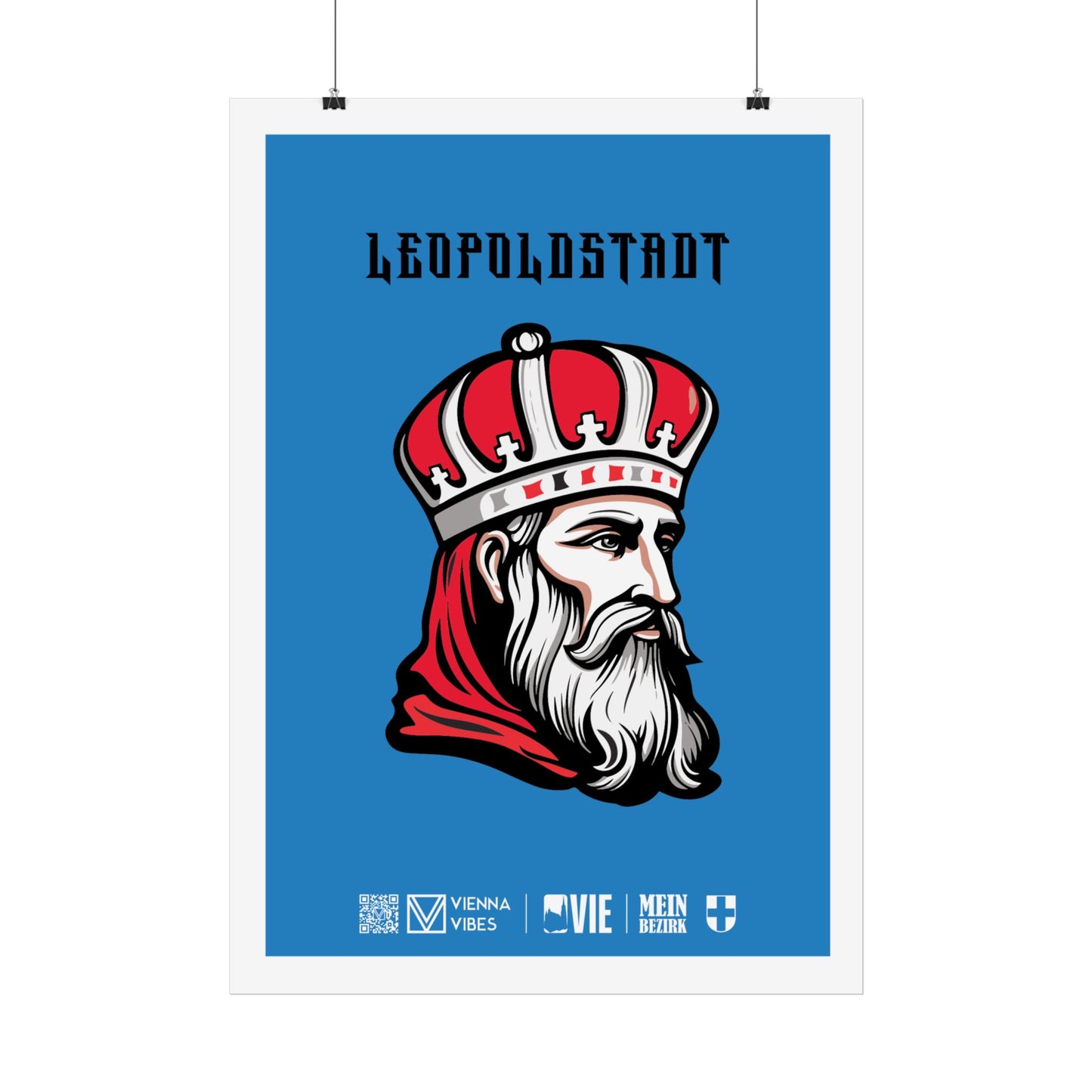 02 - Team Leopoldstadt Maskottchen/Logo Art Print