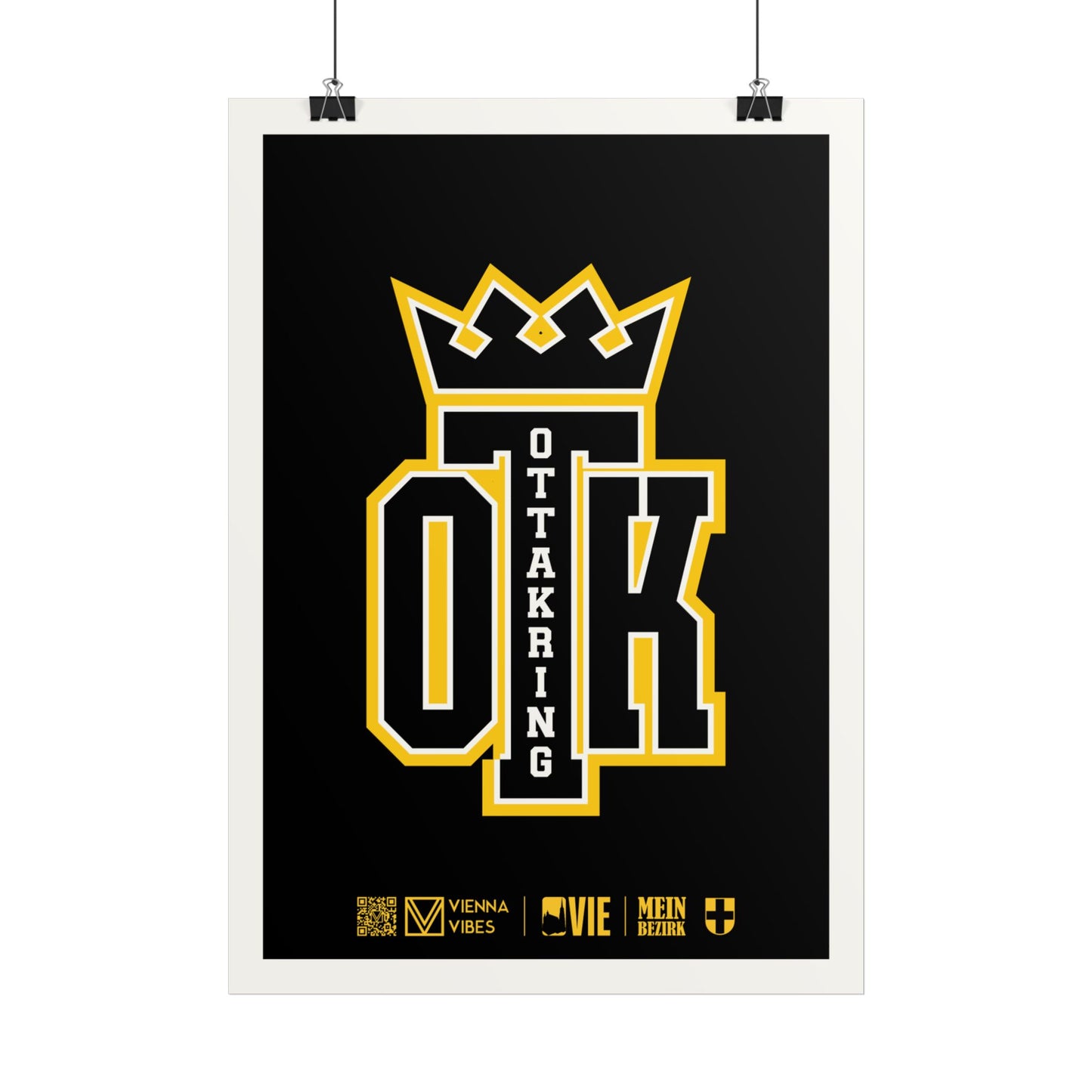 16 - Team Ottakring Monogramm Art Print