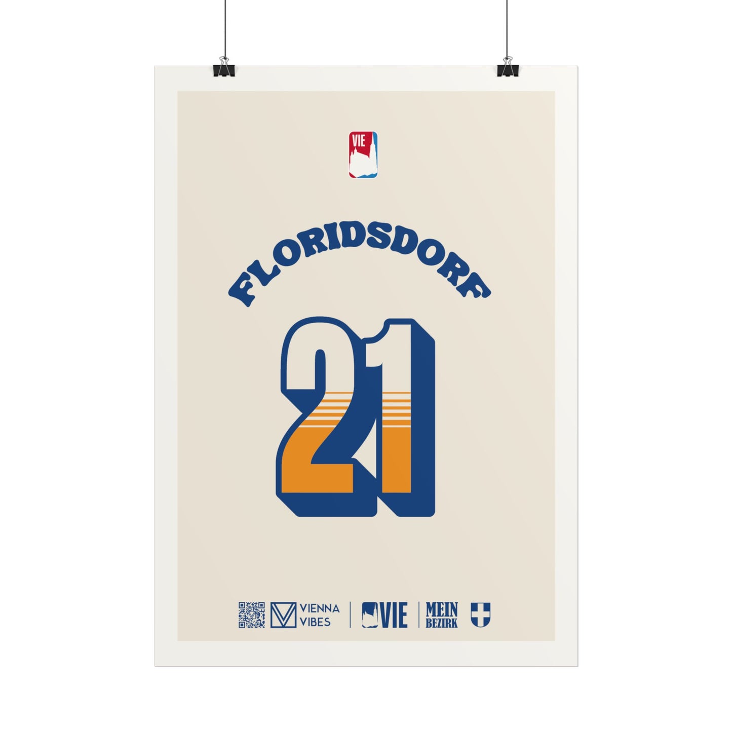 21 - Team Floridsdorf - Trikot Art Print