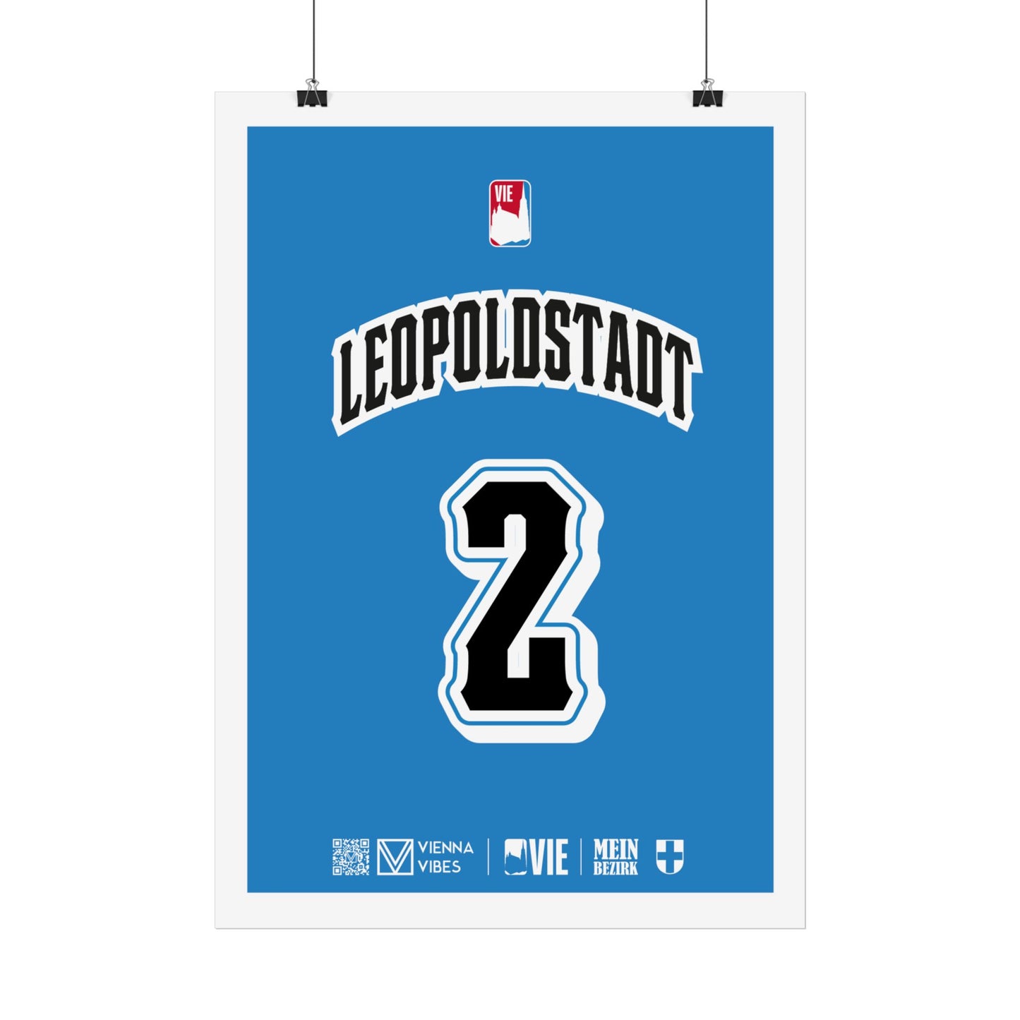 02 - Team Leopoldstadt - Trikot Art Print