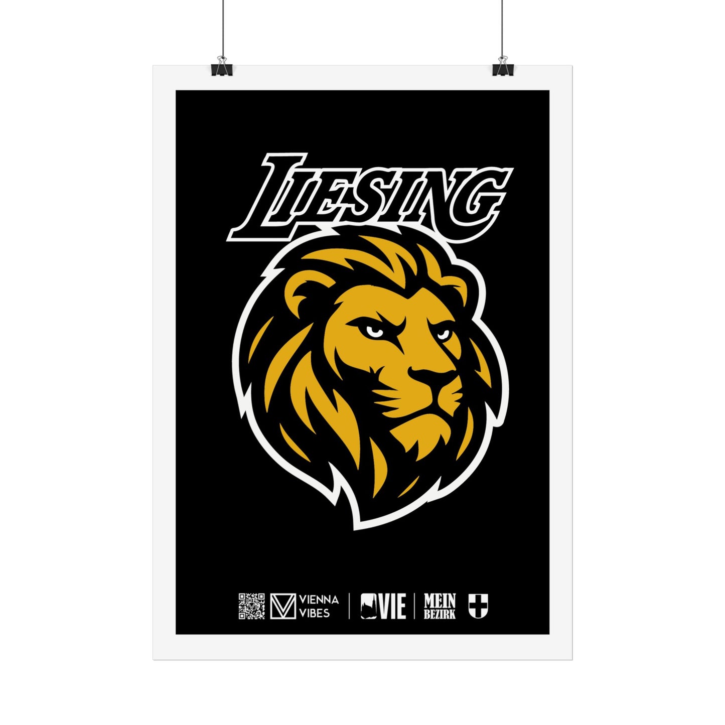 23 - Team Liesing Monogramm Art Print