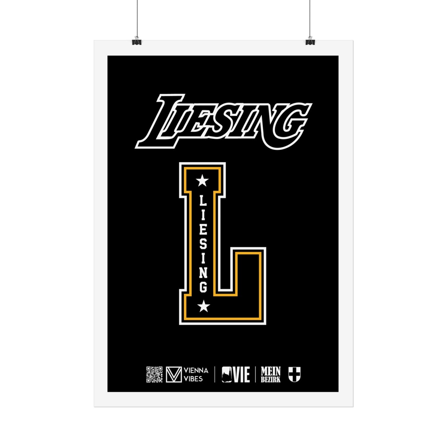 23 - Team Liesing Monogramm Art Print