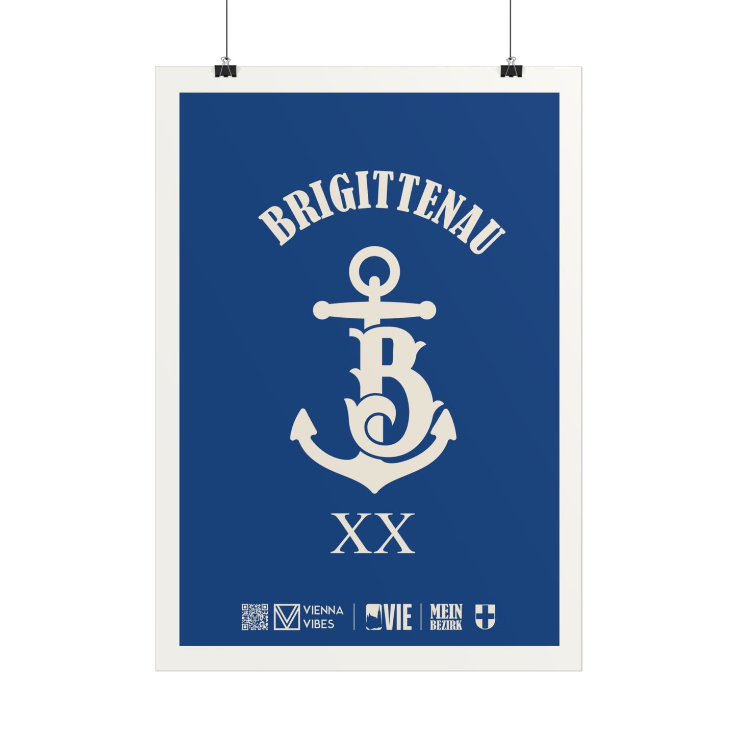 20 - Team Brigittenau Monogramm Art Print