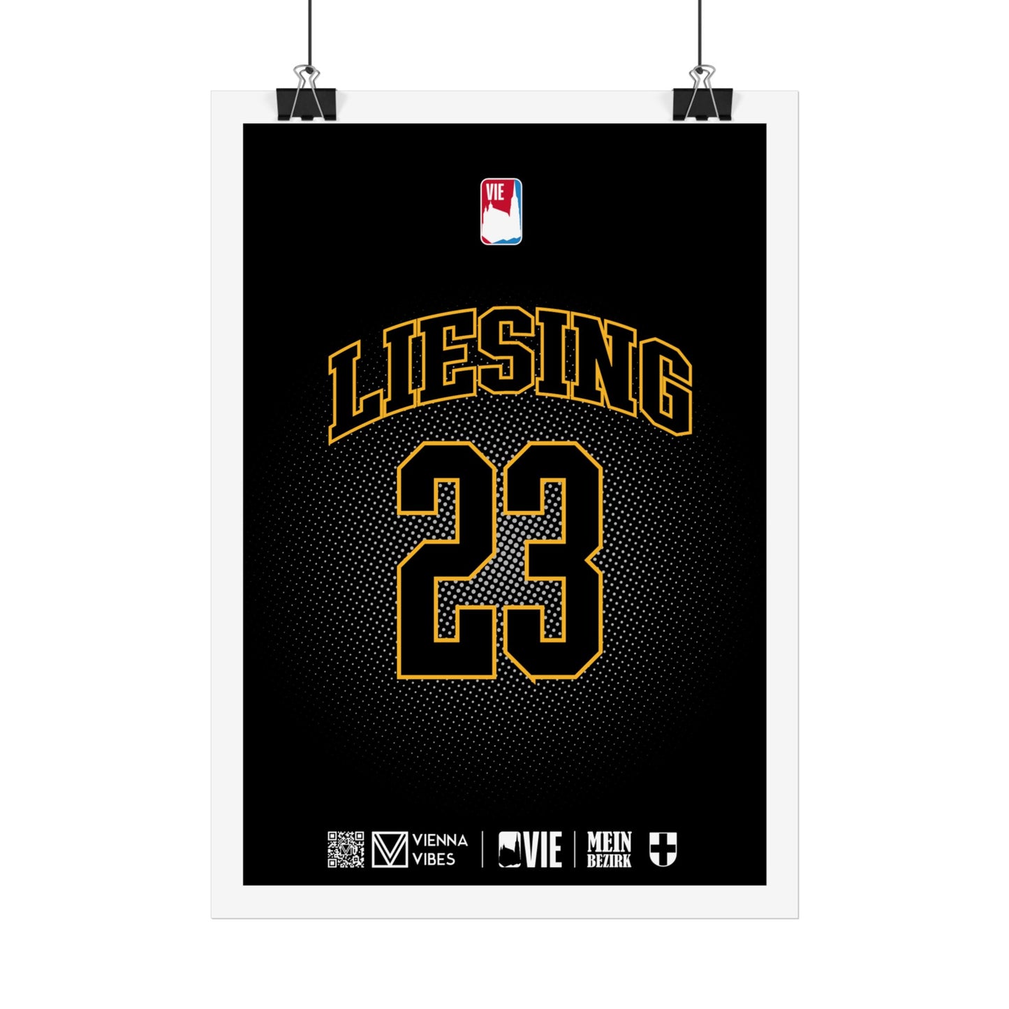 23 - Team Liesing - Trikot Art Print