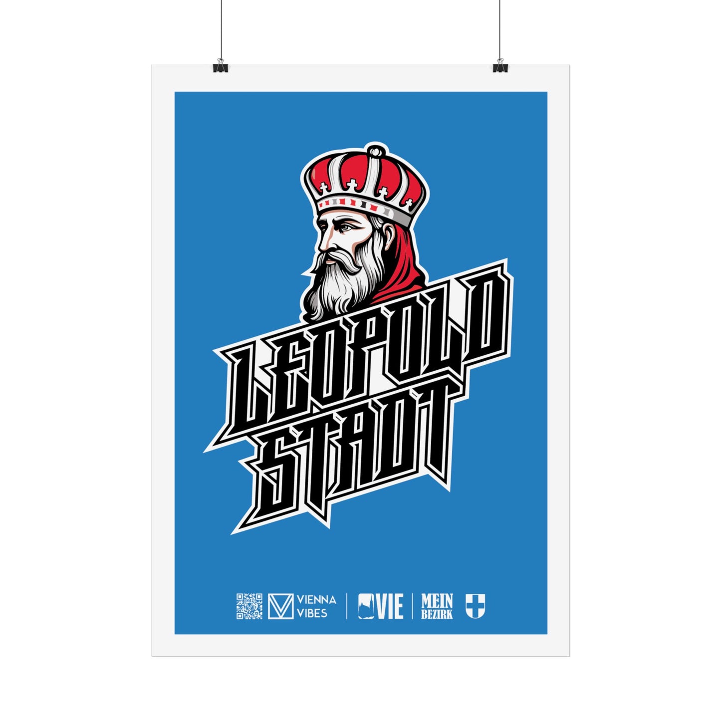 02 - Team Leopoldstadt Schriftzug Art Print