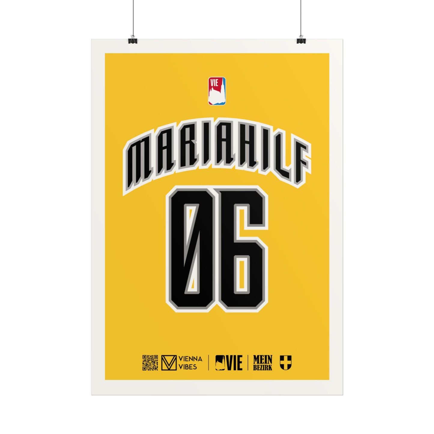 06 - Team Mariahilf - Trikot Art Print