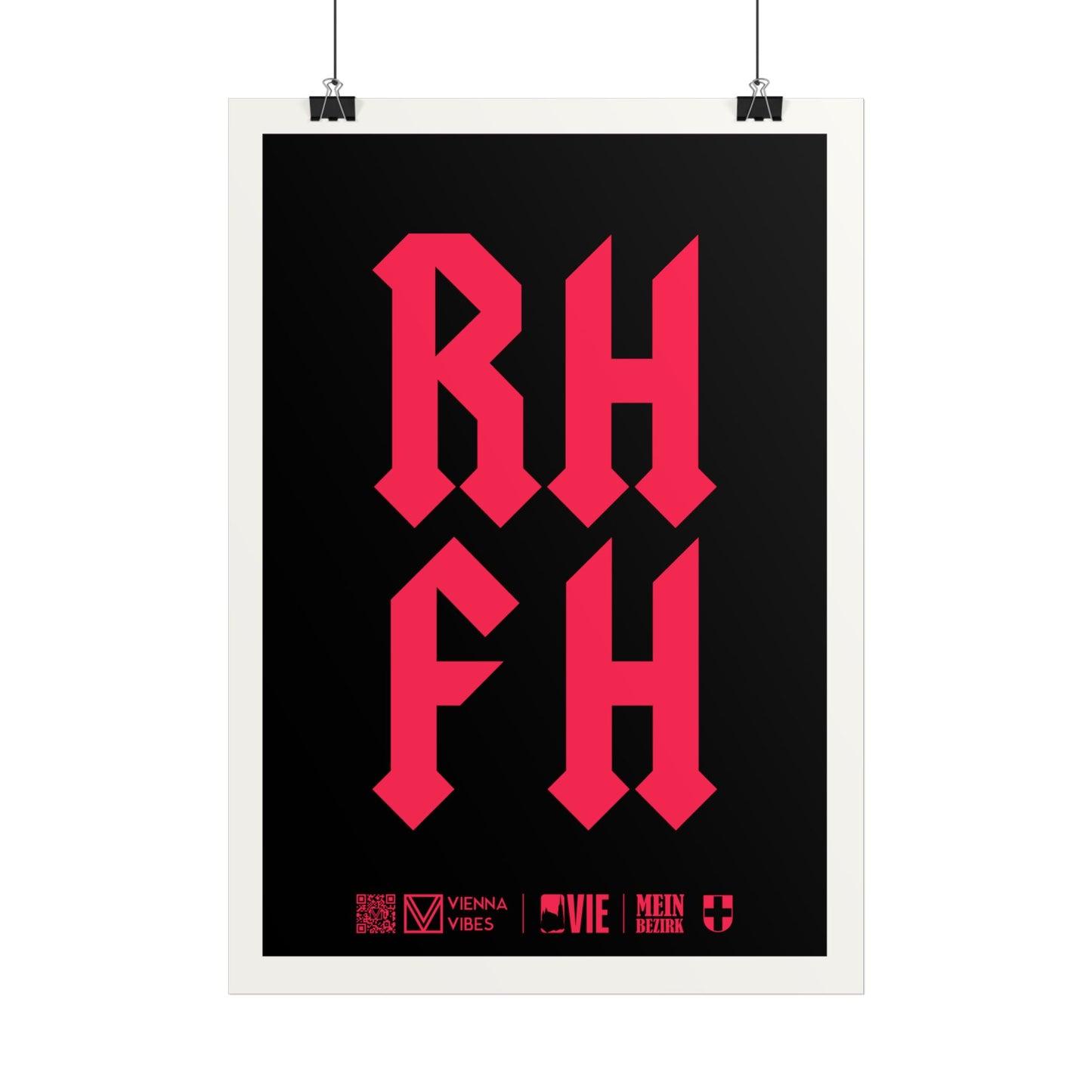 15 - Team Rudolfsheim Monogramm Art Print