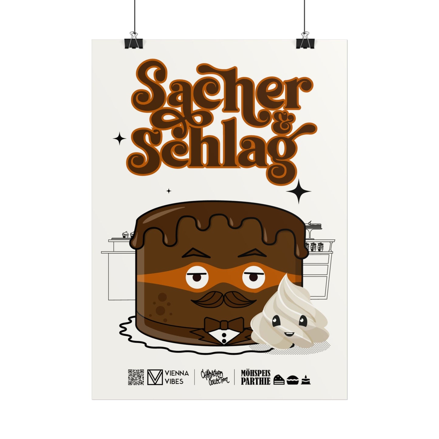 Sacher und Schlag - Art-Print