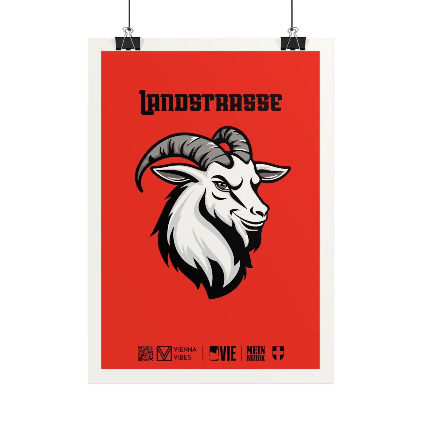 03 - Team Landstraße Maskottchen/Logo Art Print