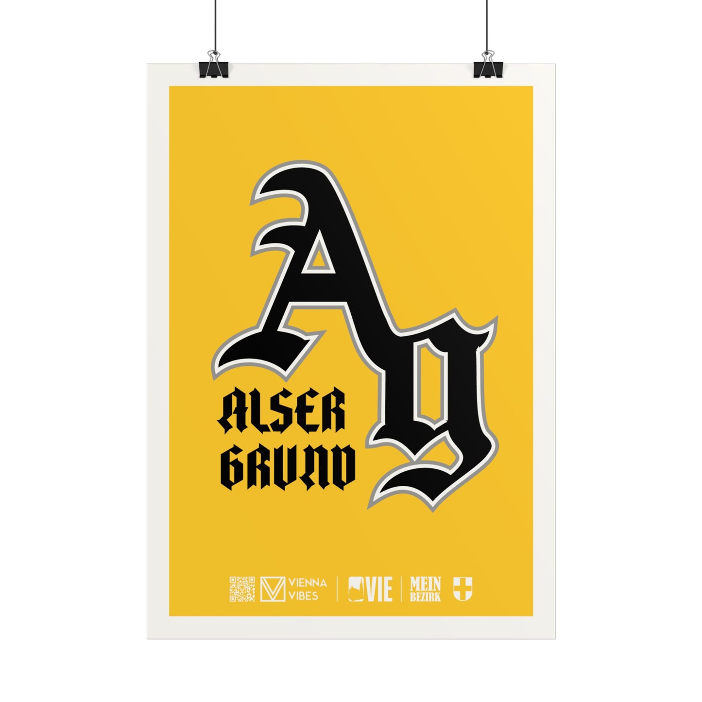 09 - Team Alsergrund Monogramm Art Print