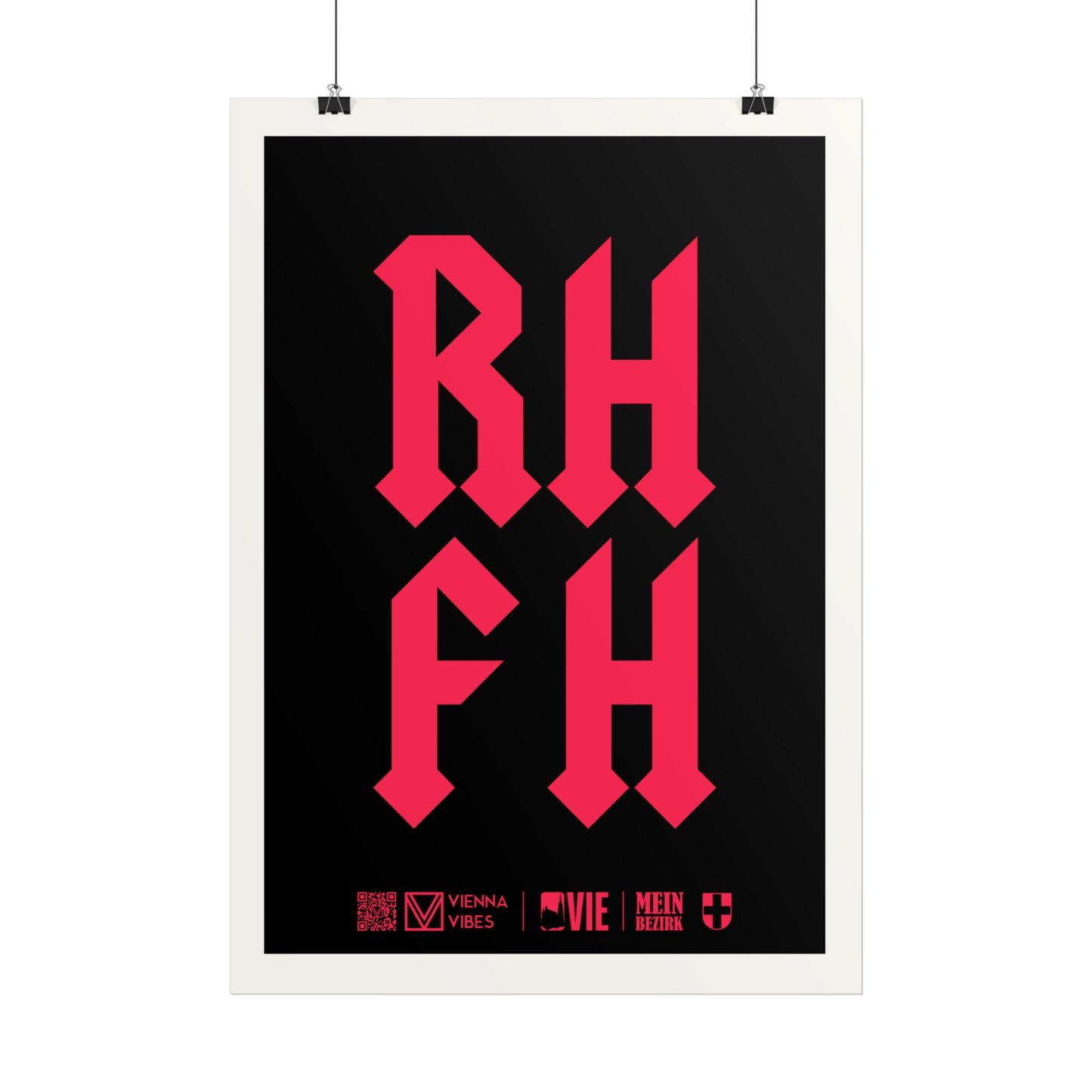 15 - Team Rudolfsheim Monogramm Art Print