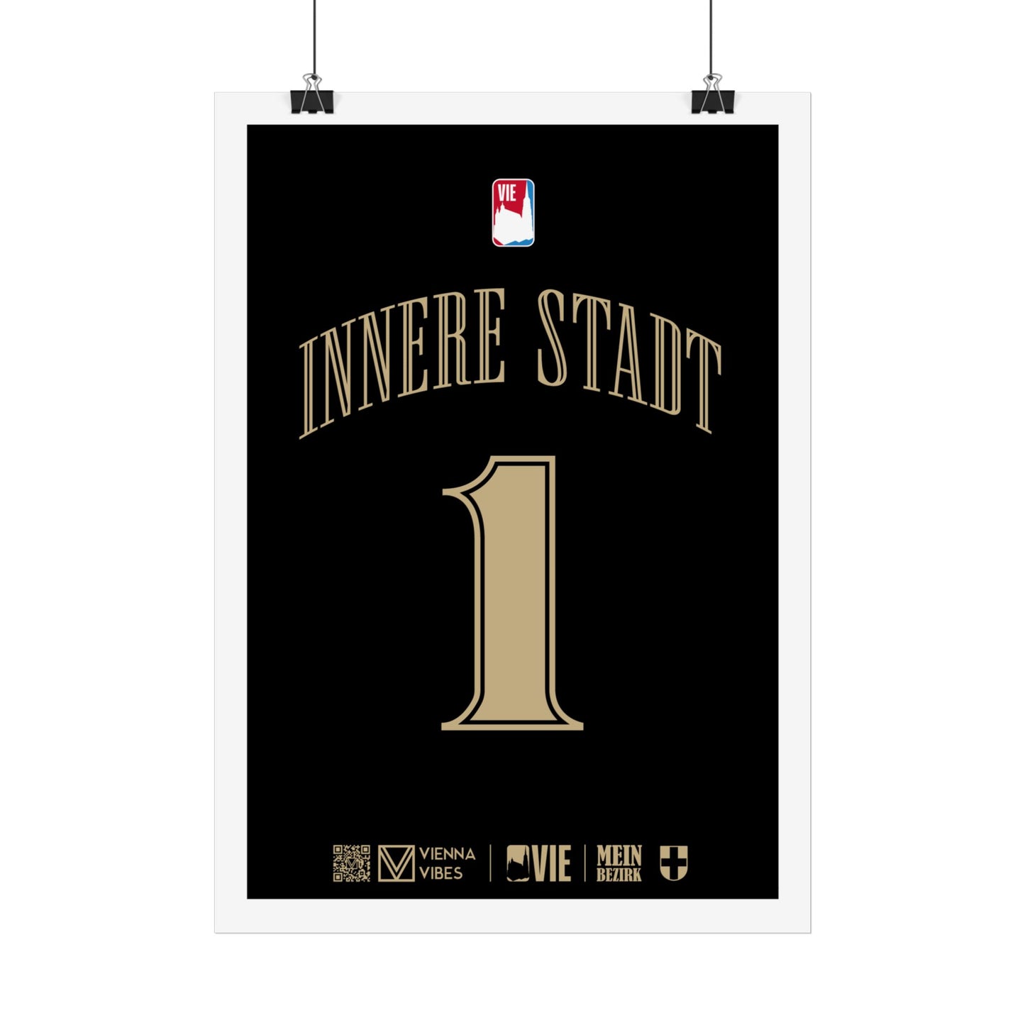 01 - Team Innere Stadt - Trikot Art Print