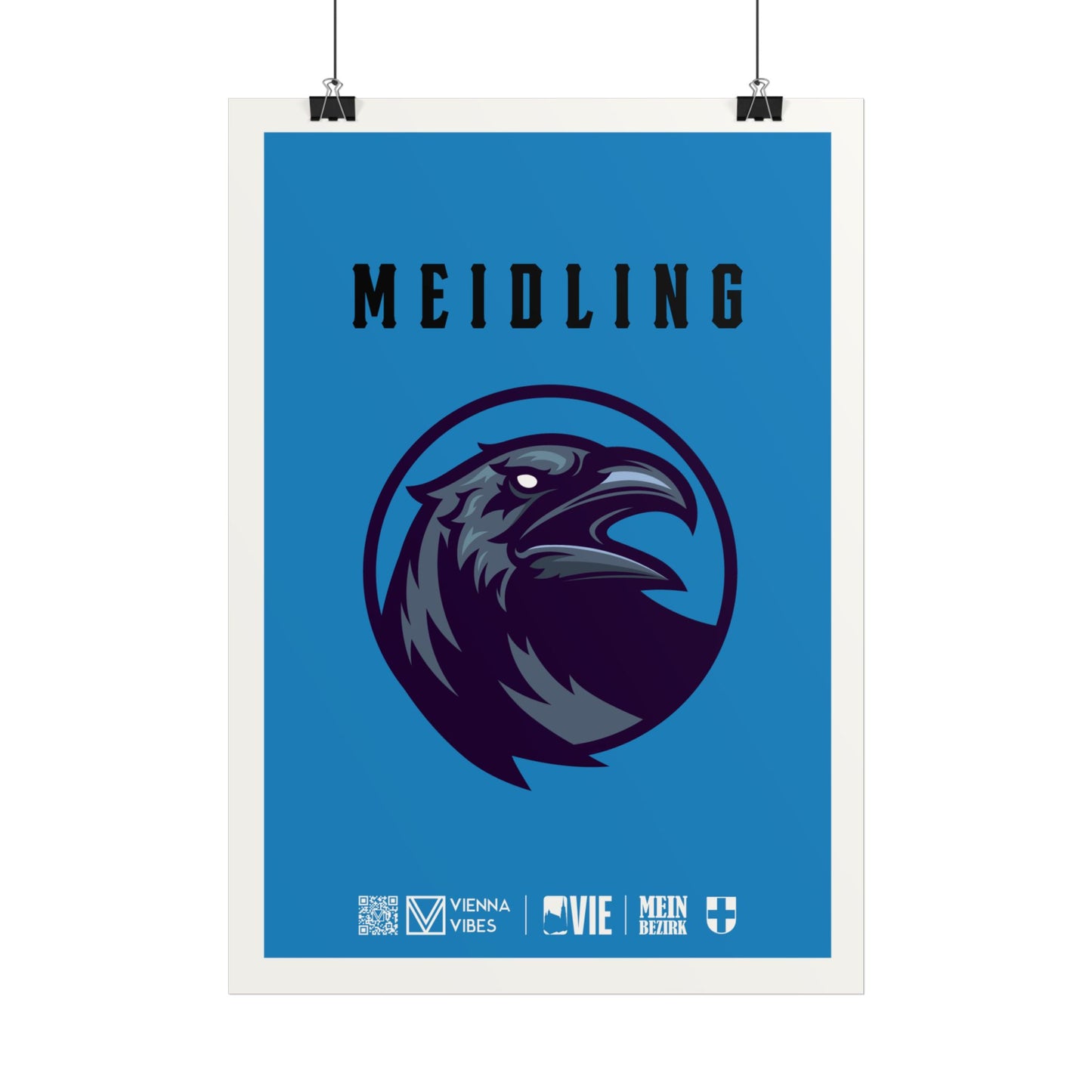 12 - Team Meidling Maskottchen/Logo Art Print