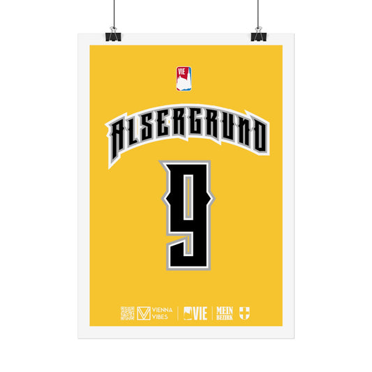 09 - Team Alsergrund - Trikot Art Print