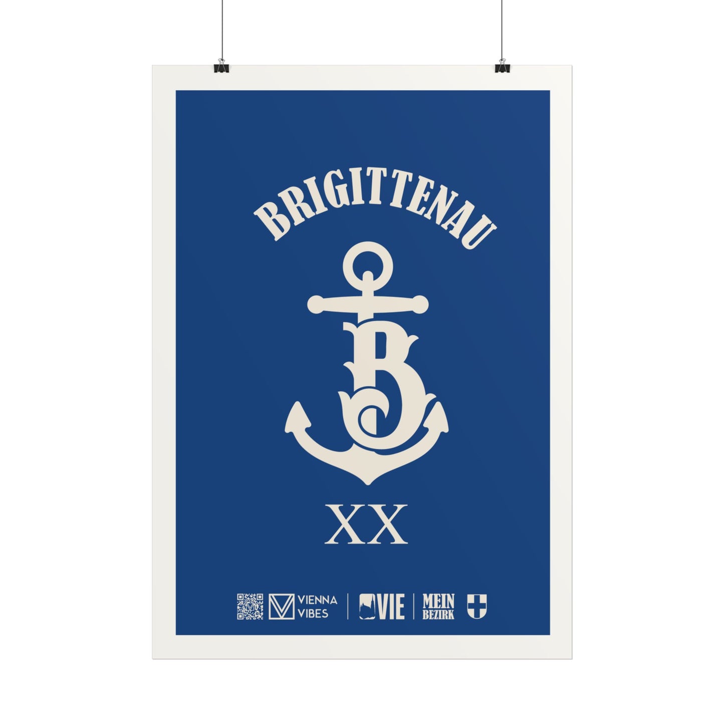 20 - Team Brigittenau Monogramm Art Print