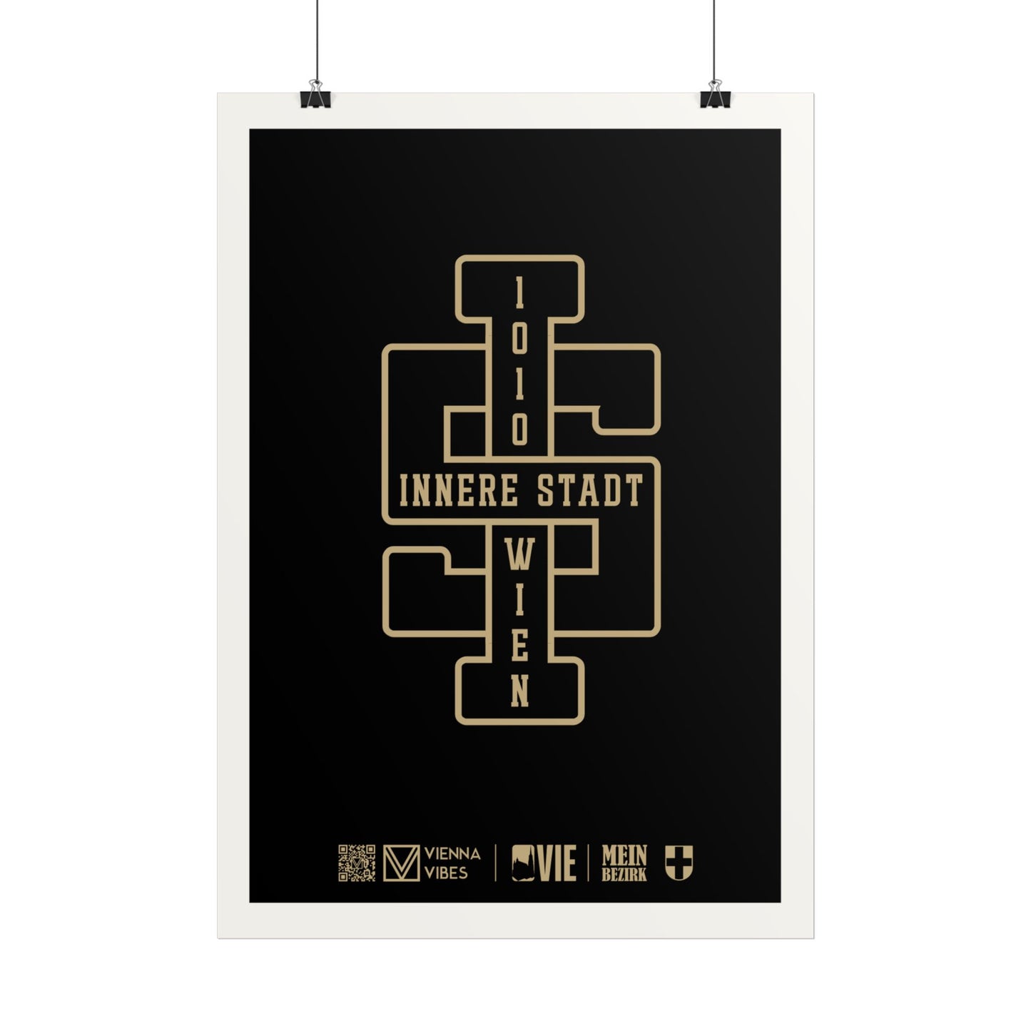 01 - Team Innere Stadt Monogramm Art Print