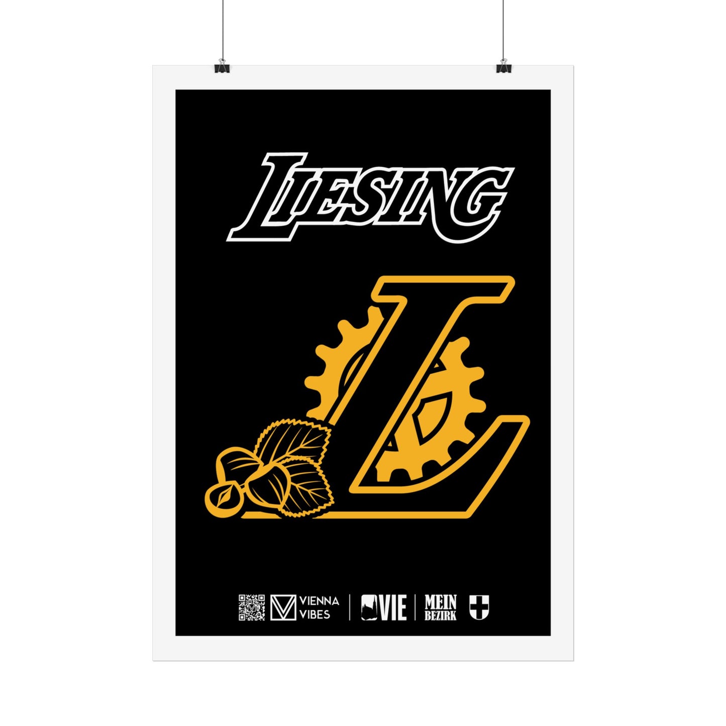 23 - Team Liesing Maskottchen/Logo Art Print