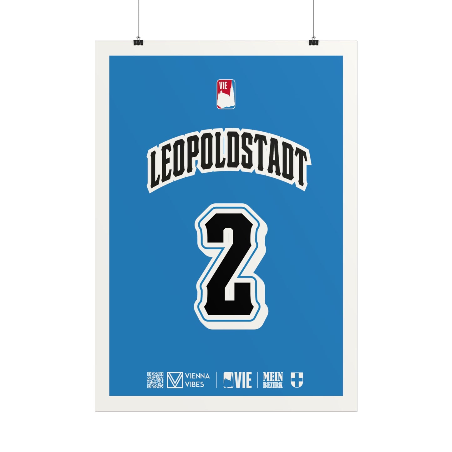 02 - Team Leopoldstadt - Trikot Art Print