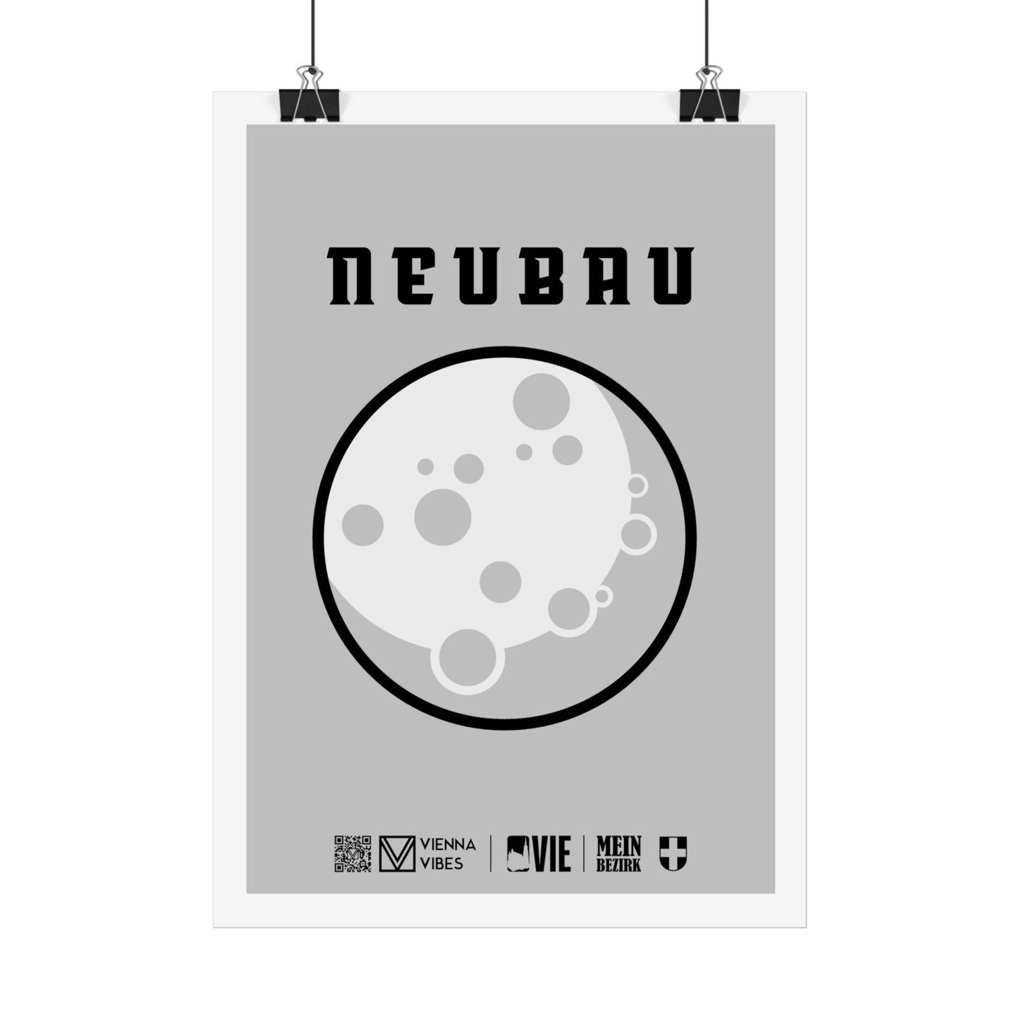 07 - Team Neubau Maskottchen/Logo Art Print