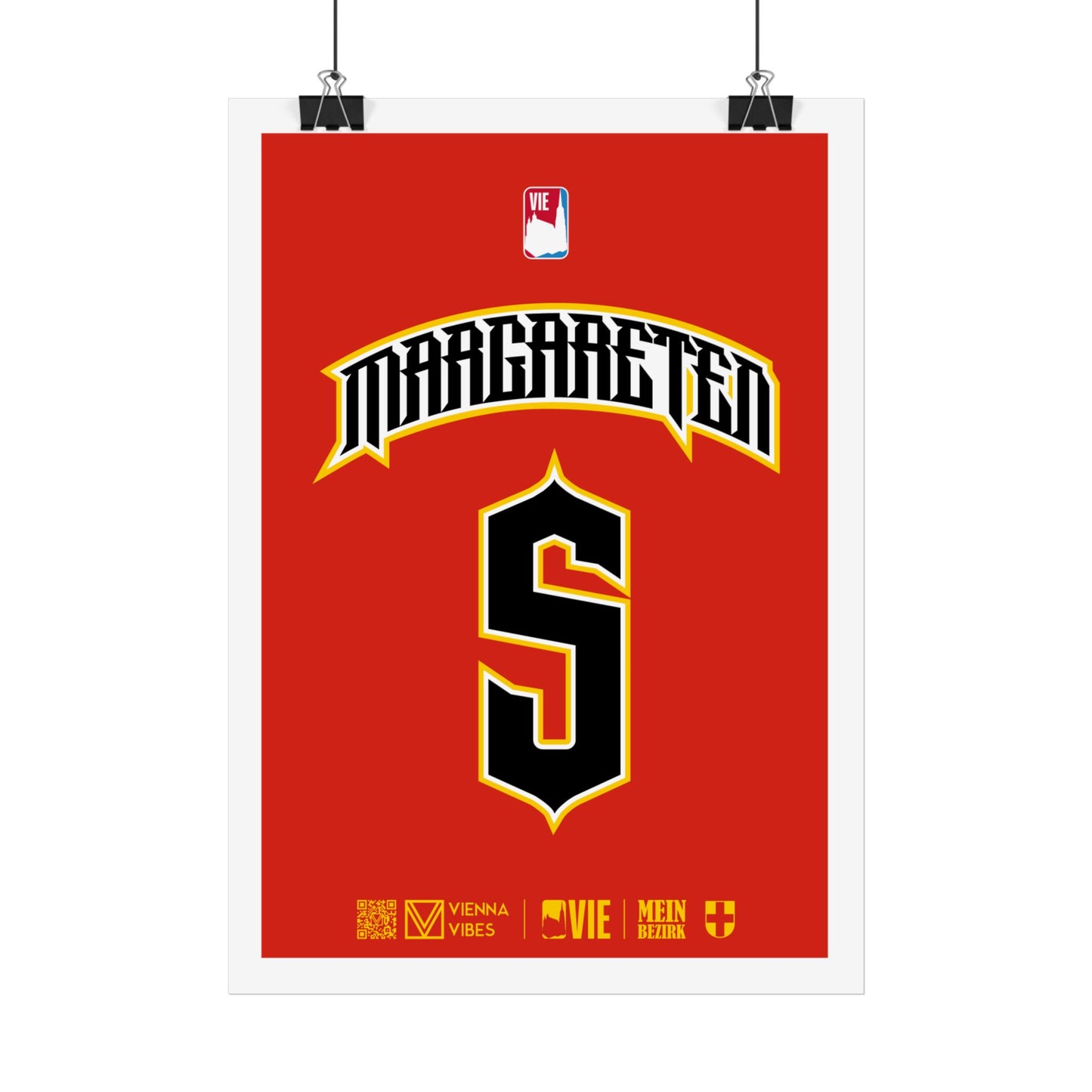 05 - Team Margareten - Trikot Art Print