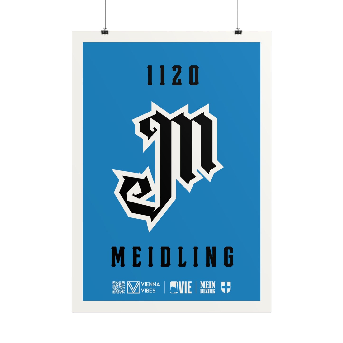 12 - Team Meidling Monogramm Art Print