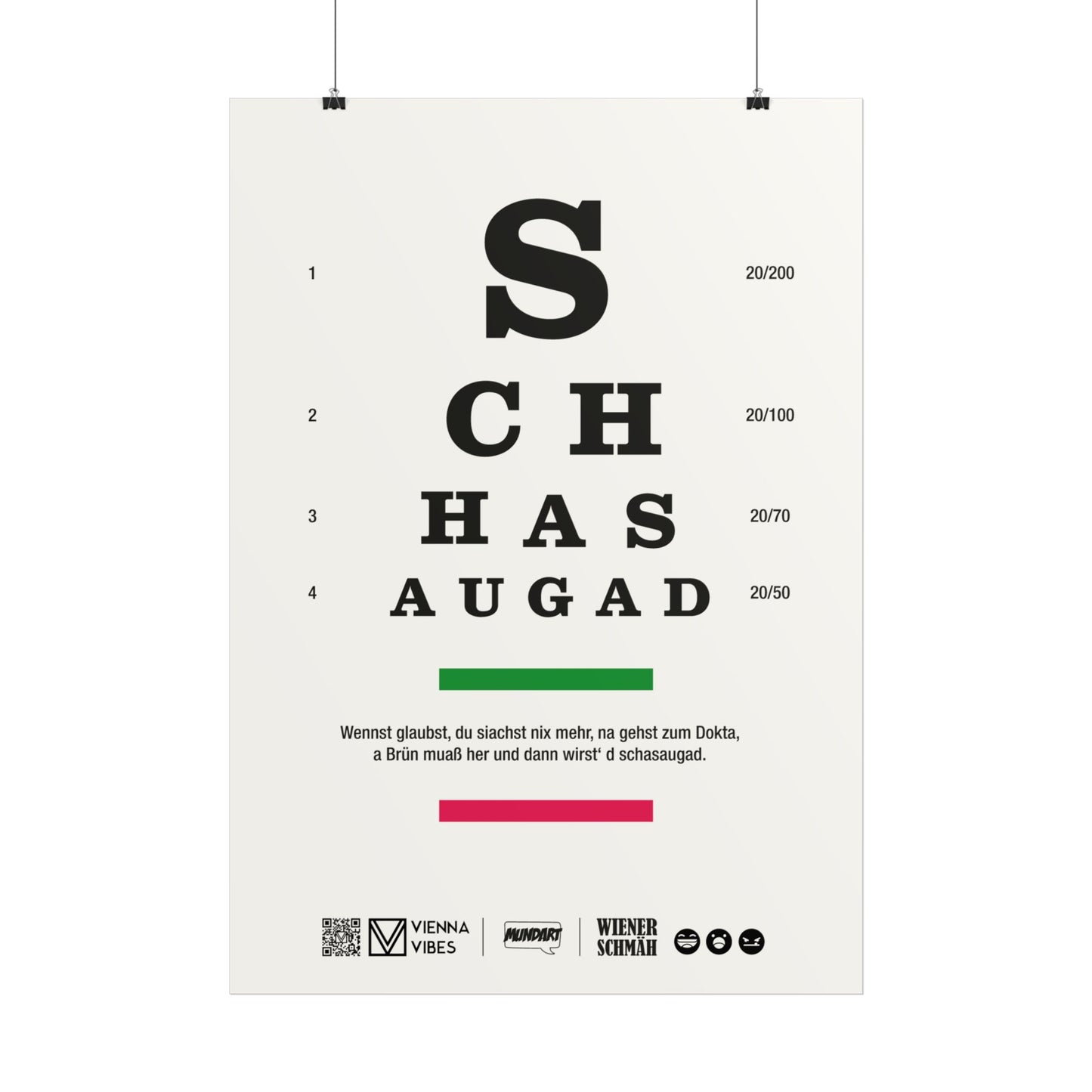 Schasaugad Sehtest - Art Print