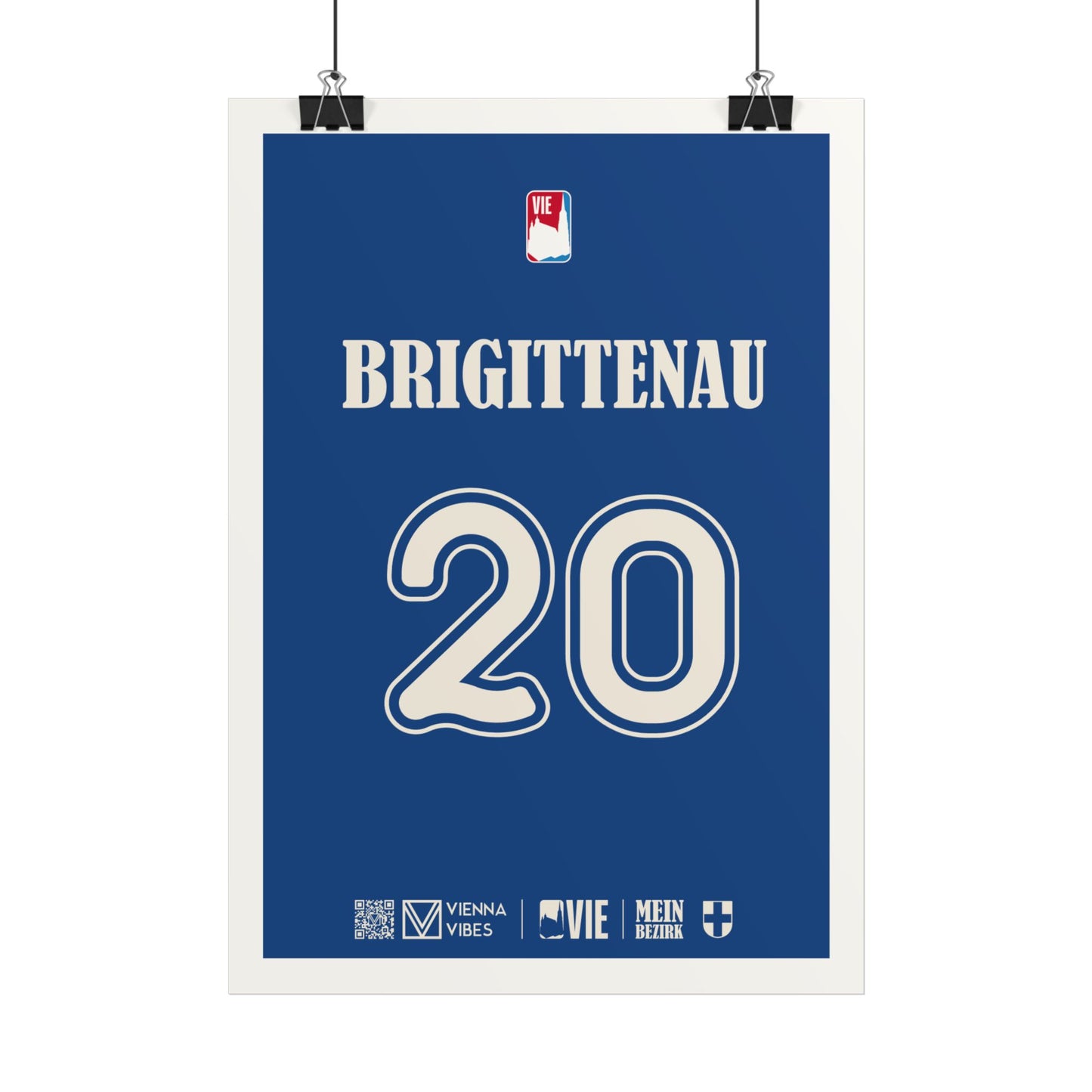 20 - Team Brigittenau - Trikot Art Print