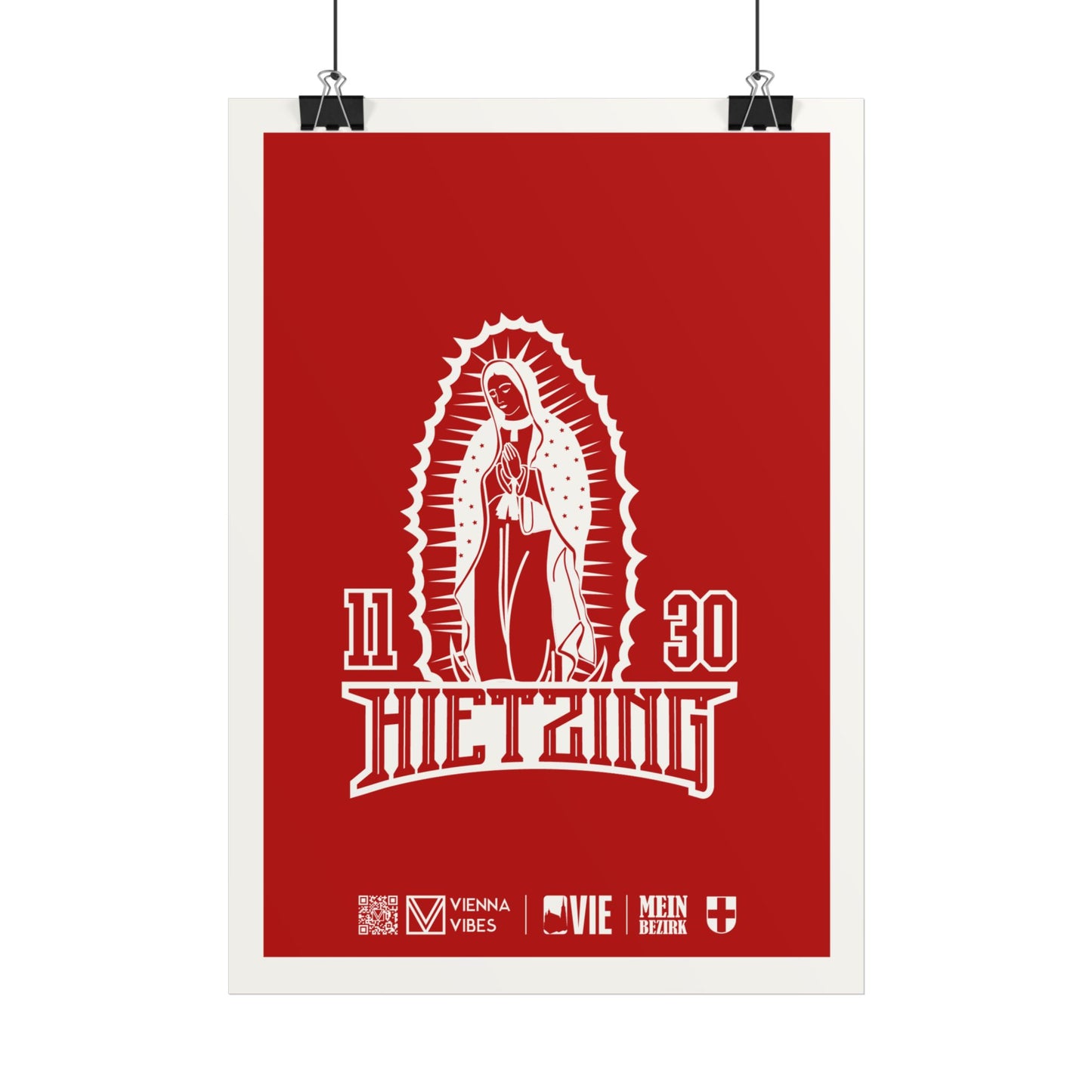 13 - Team Hietzing Maskottchen/Logo Art Print