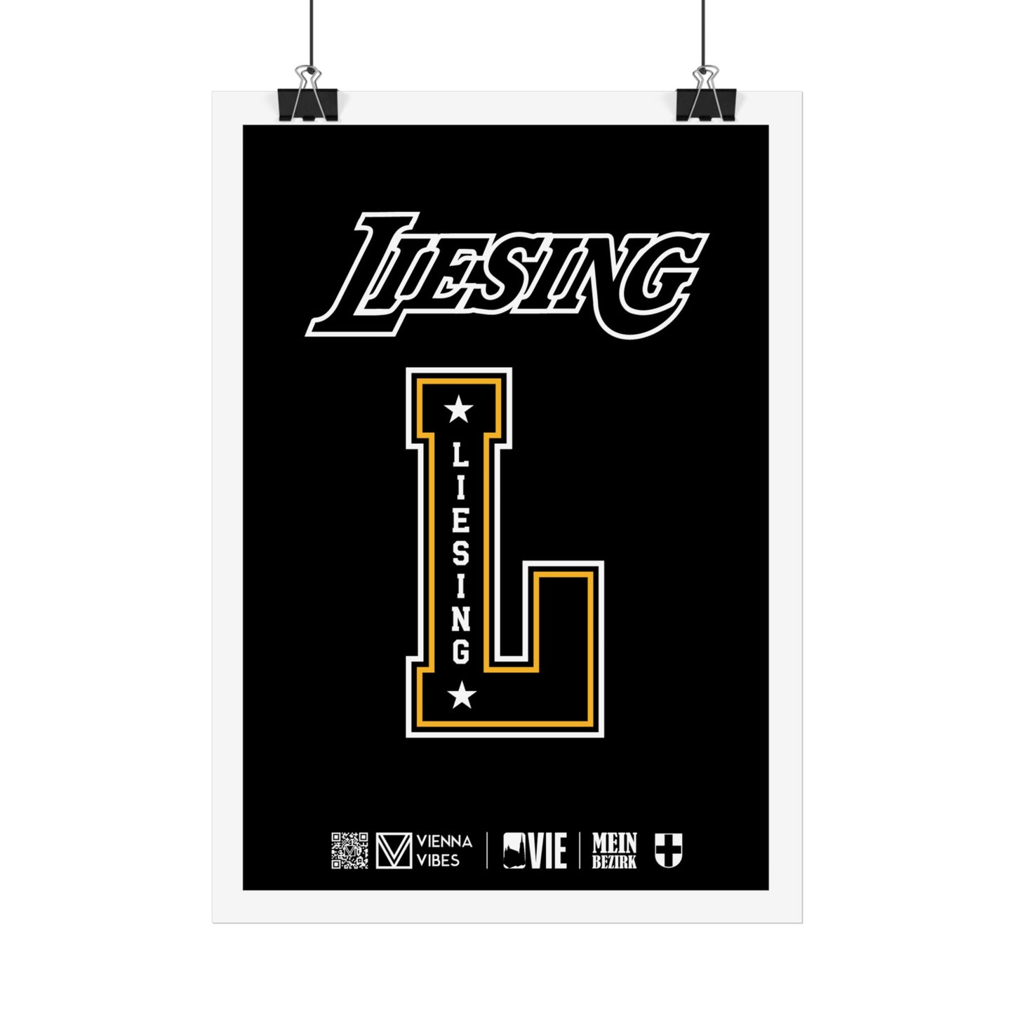 23 - Team Liesing Monogramm Art Print