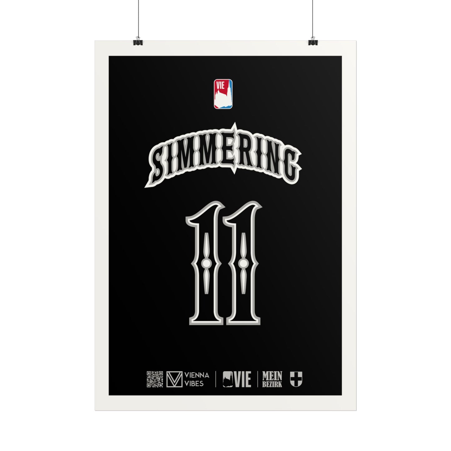 11 - Team Simmering - Trikot Art Print