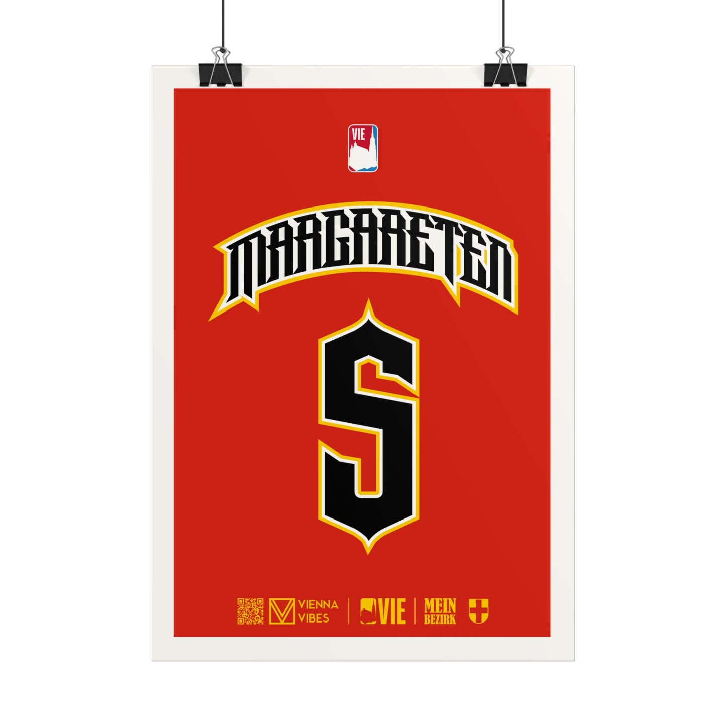 05 - Team Margareten - Trikot Art Print