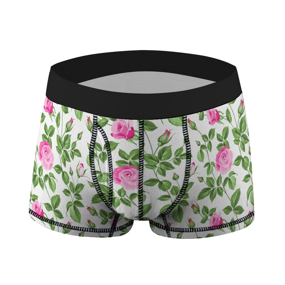 Rosen auf Porzellan Boxershort