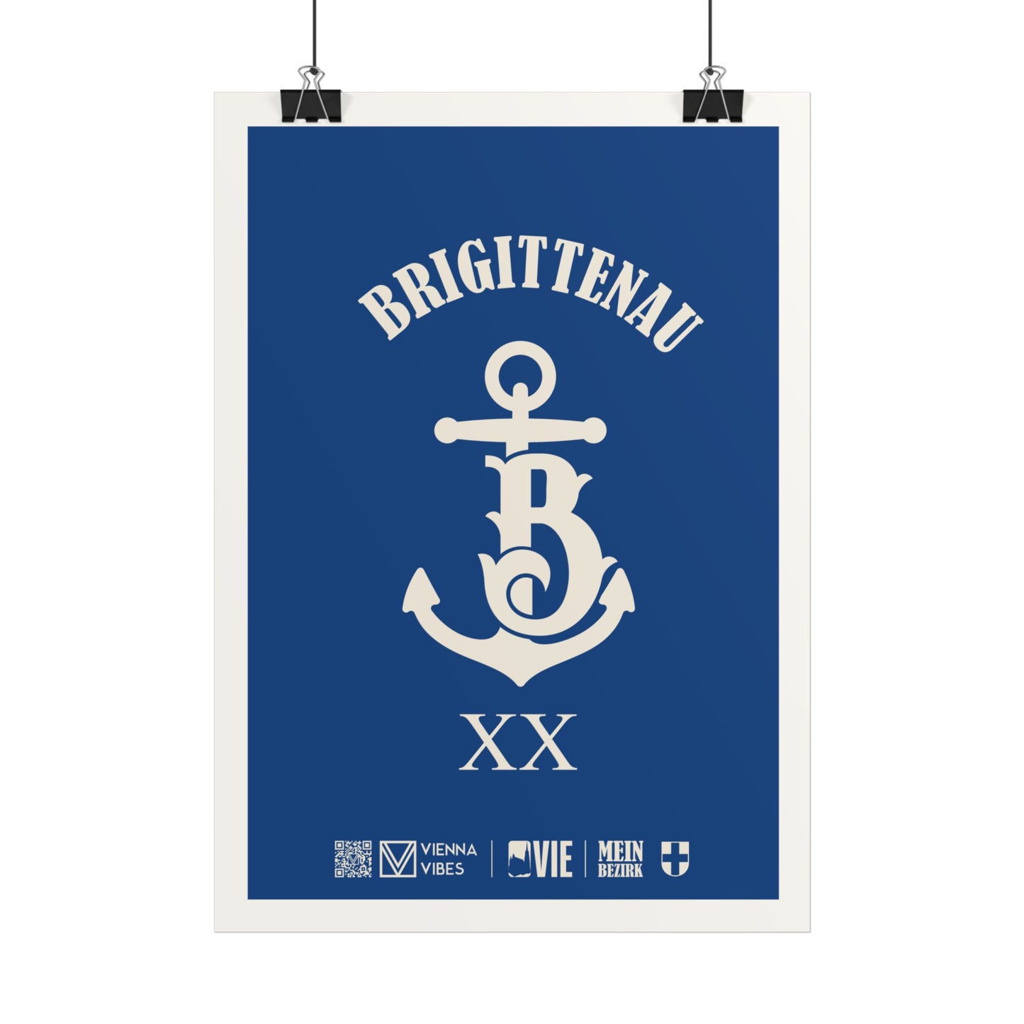 20 - Team Brigittenau Monogramm Art Print